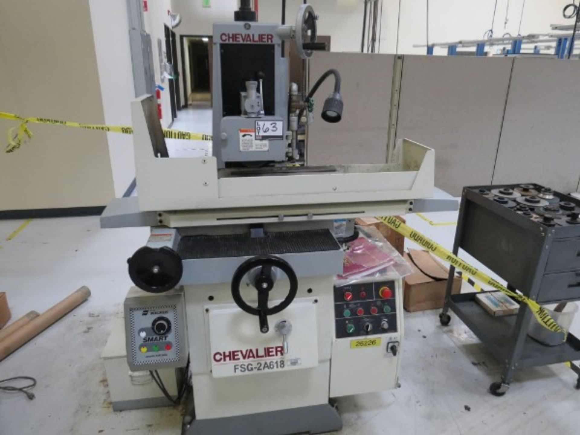 Chevalier FSG-2A618 2 Axis Hyd Surface grinder, 6”x18”, Electro-Magnetic chuck, S/N R7961001