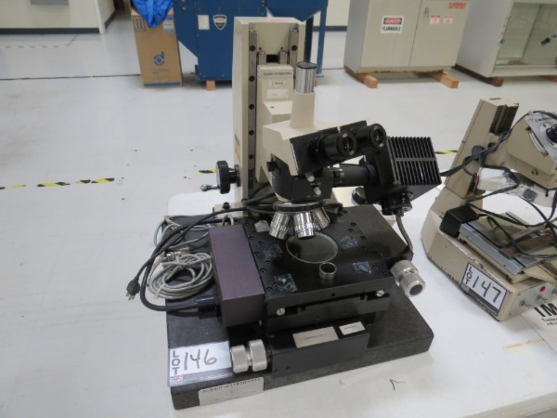 McBain Instruments Microscope with Olympus TGH Lense Control, S/N 10854 - Image 3 of 4