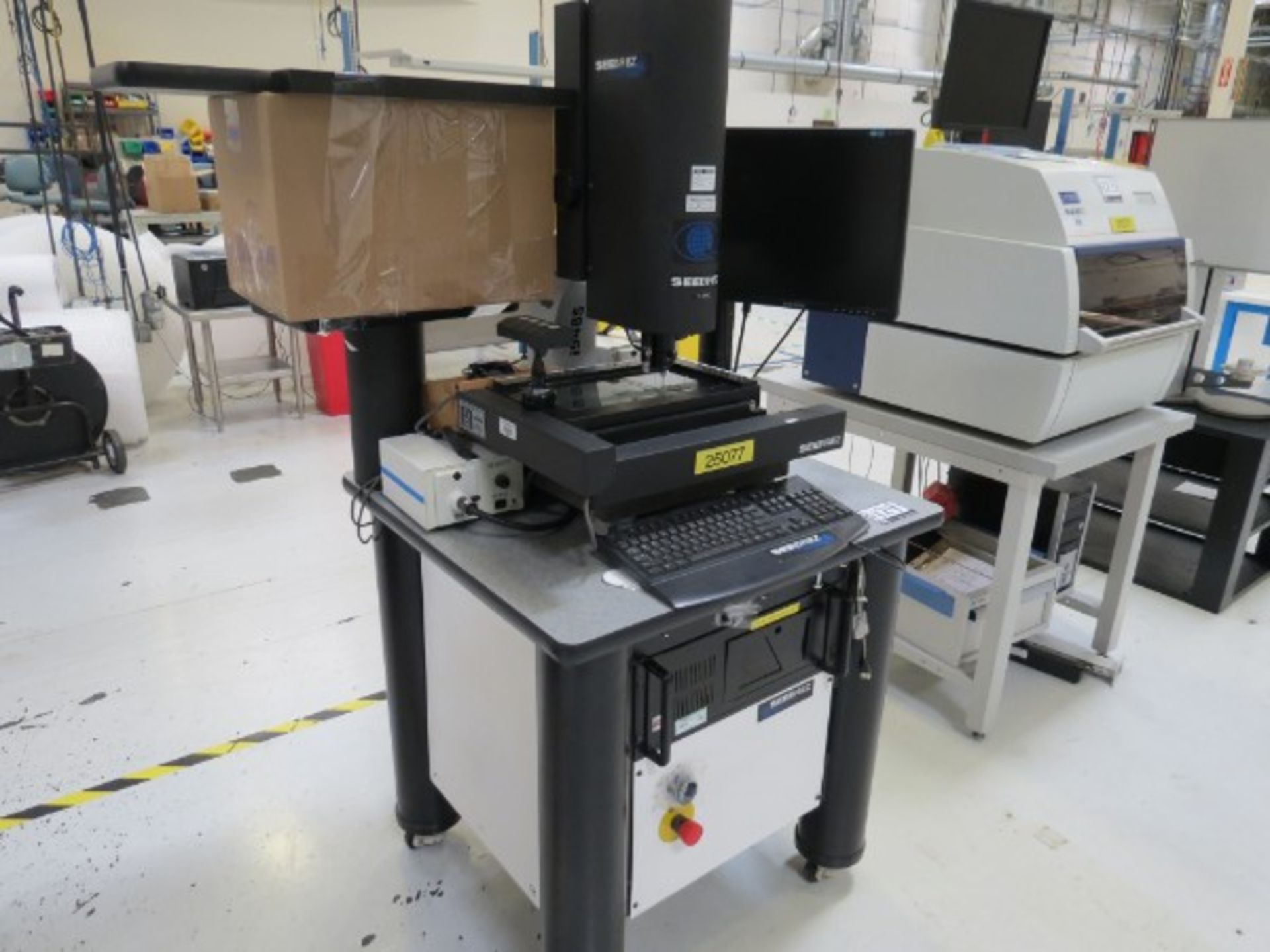 QC Solutions SEEBREZ 1266/QC5000 3D Multisensor Measuring Machine video laser & touch probe s/n 4918 - Image 3 of 5