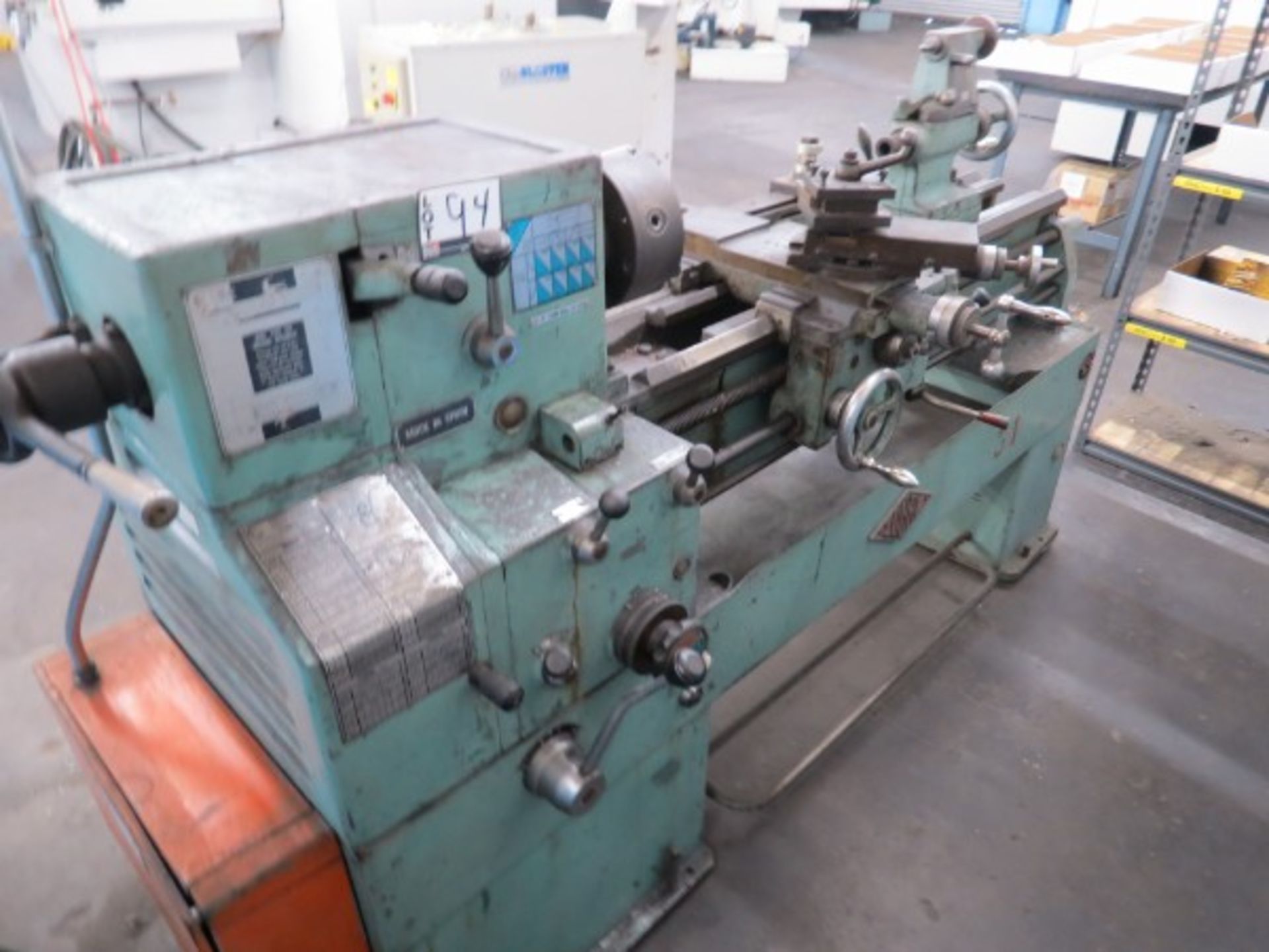 ZUBAL 14'' X 40'' Engine Lathe - Image 3 of 3