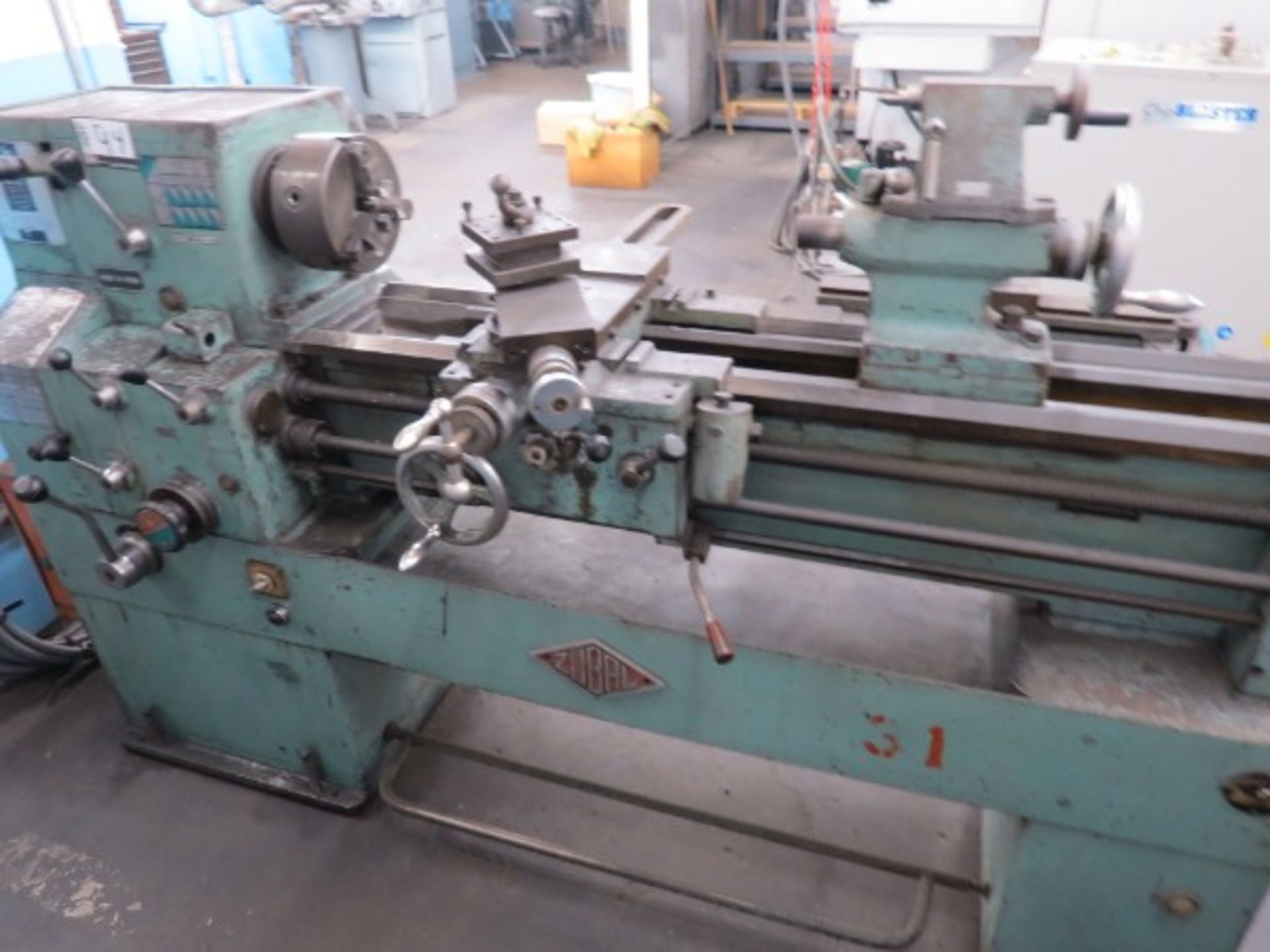 ZUBAL 14'' X 40'' Engine Lathe - Image 2 of 3