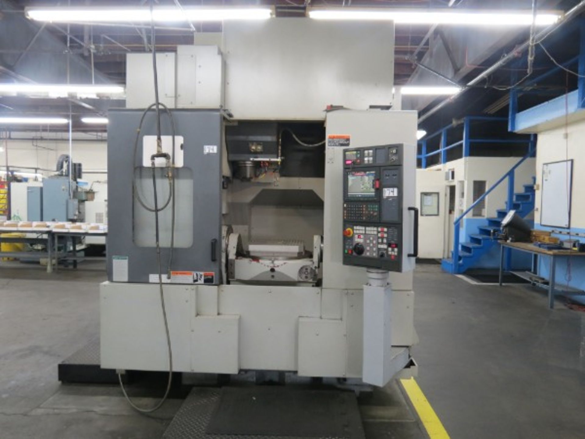 Mori Seiki GV- 503-5 AX 5-Axis Vertical Machining Center, Morix control, Trunnion Tilt- Table,