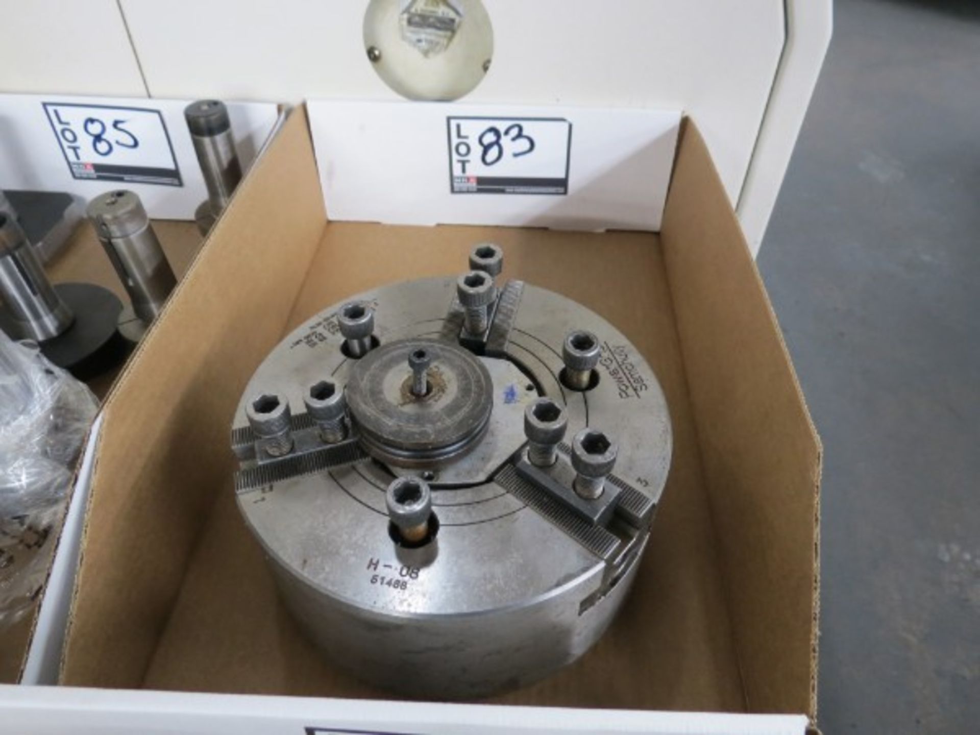 8'' Samchully H-08 3 Jaw Power Chuck