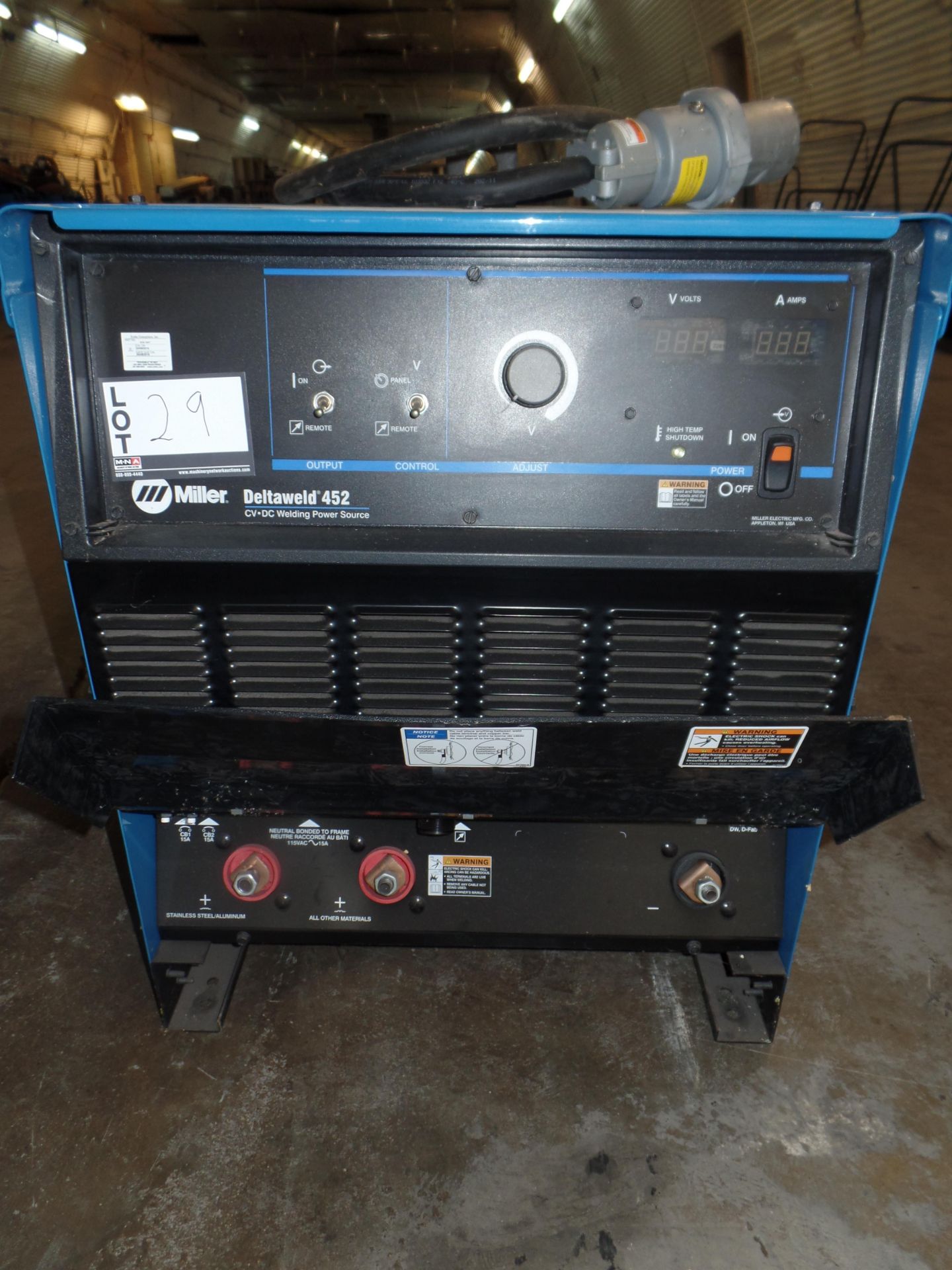 Deltaweld 452 MIG Welder S/N ME210142C (Located in Fort Worth, TX) - Image 2 of 6