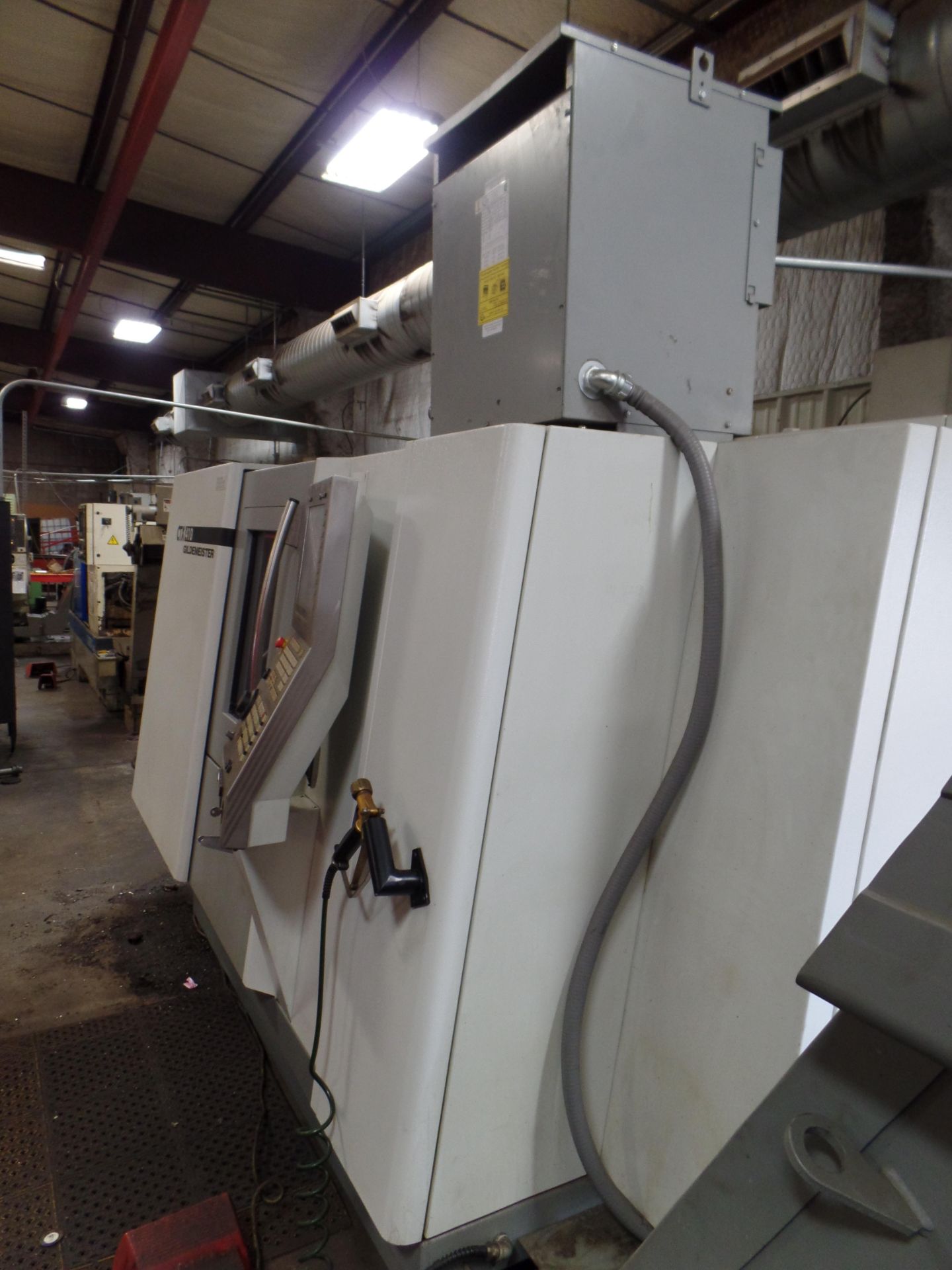 2006 Gildemeister CTX-410 2 Axis CNC Lathe, Fanuc 32i, chip conveyor, 8" chuck SN: 01360006511 - Image 13 of 16