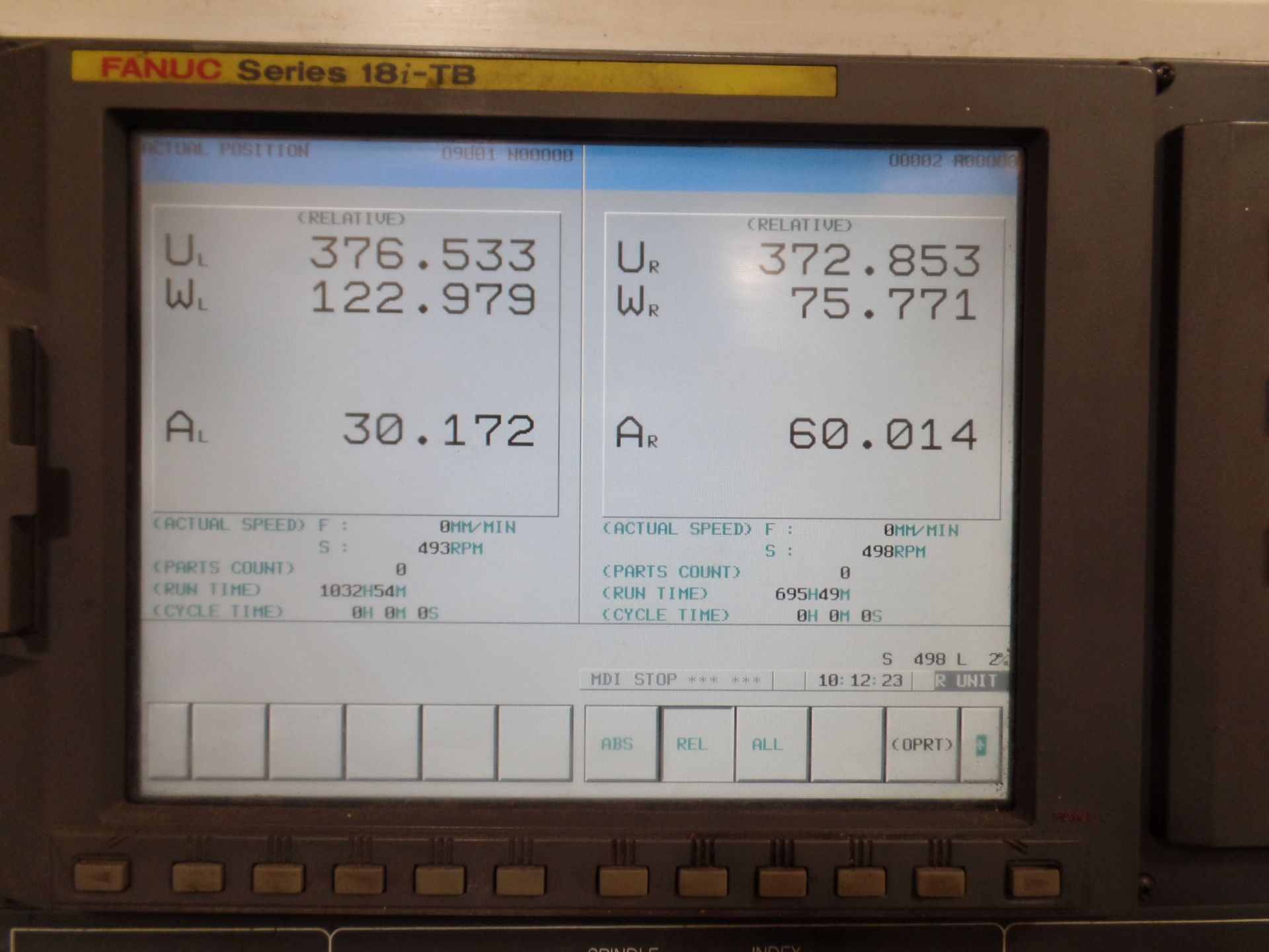 2005 Nakamura TW-20 Twin Spindle Twin Turret Opposed CNC Lathe, Funuc 18iTB CNC control chip, side - Image 16 of 18