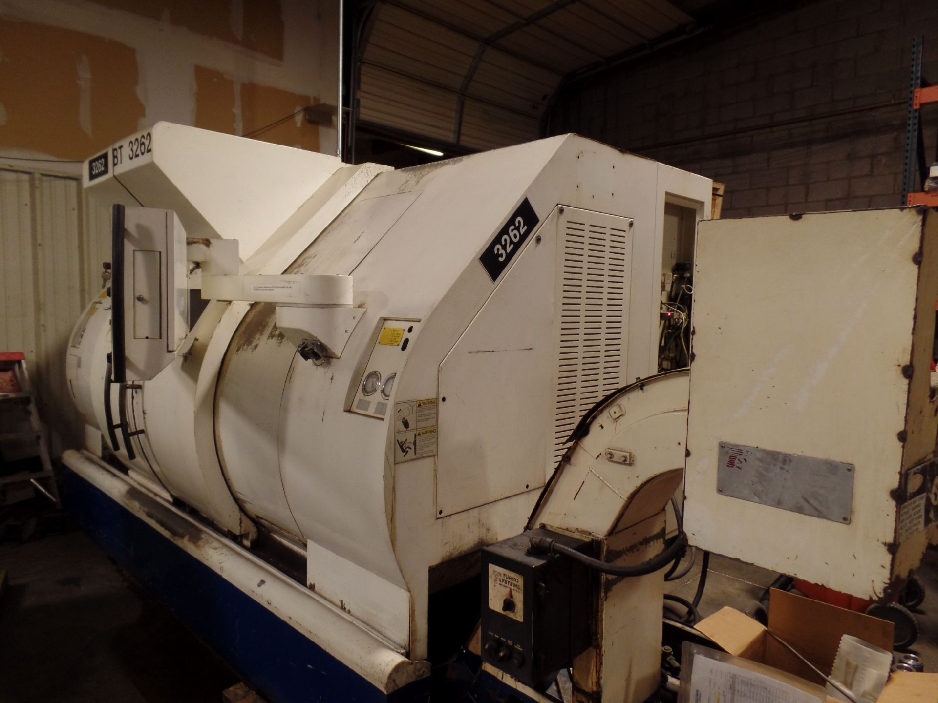 2005 Nakamura TW-20 Twin Spindle Twin Turret Opposed CNC Lathe, Funuc 18iTB CNC control chip, side - Image 8 of 18