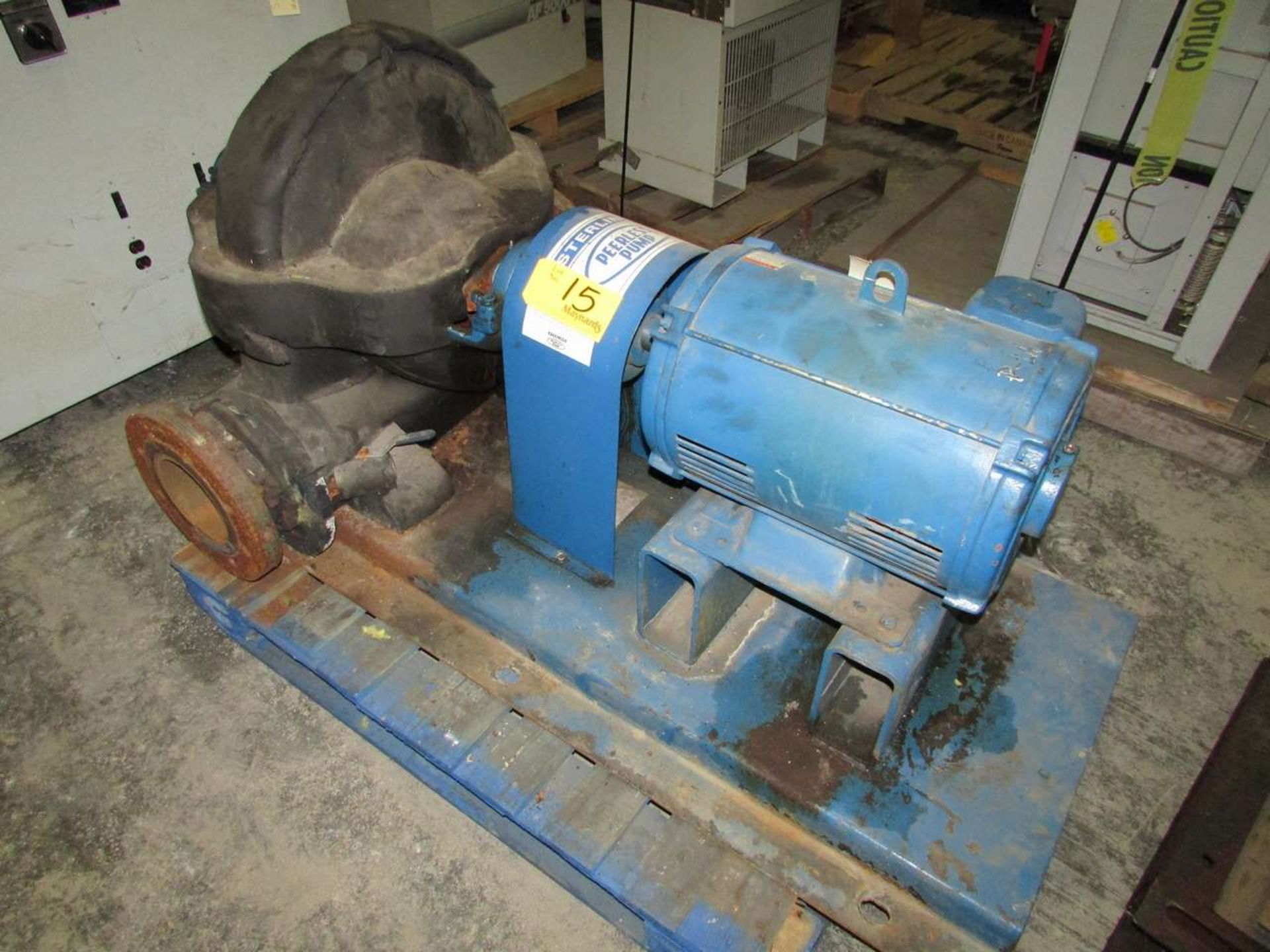 Sterling 6AE16V 20HP Skid Mounted Centrifugal Pump