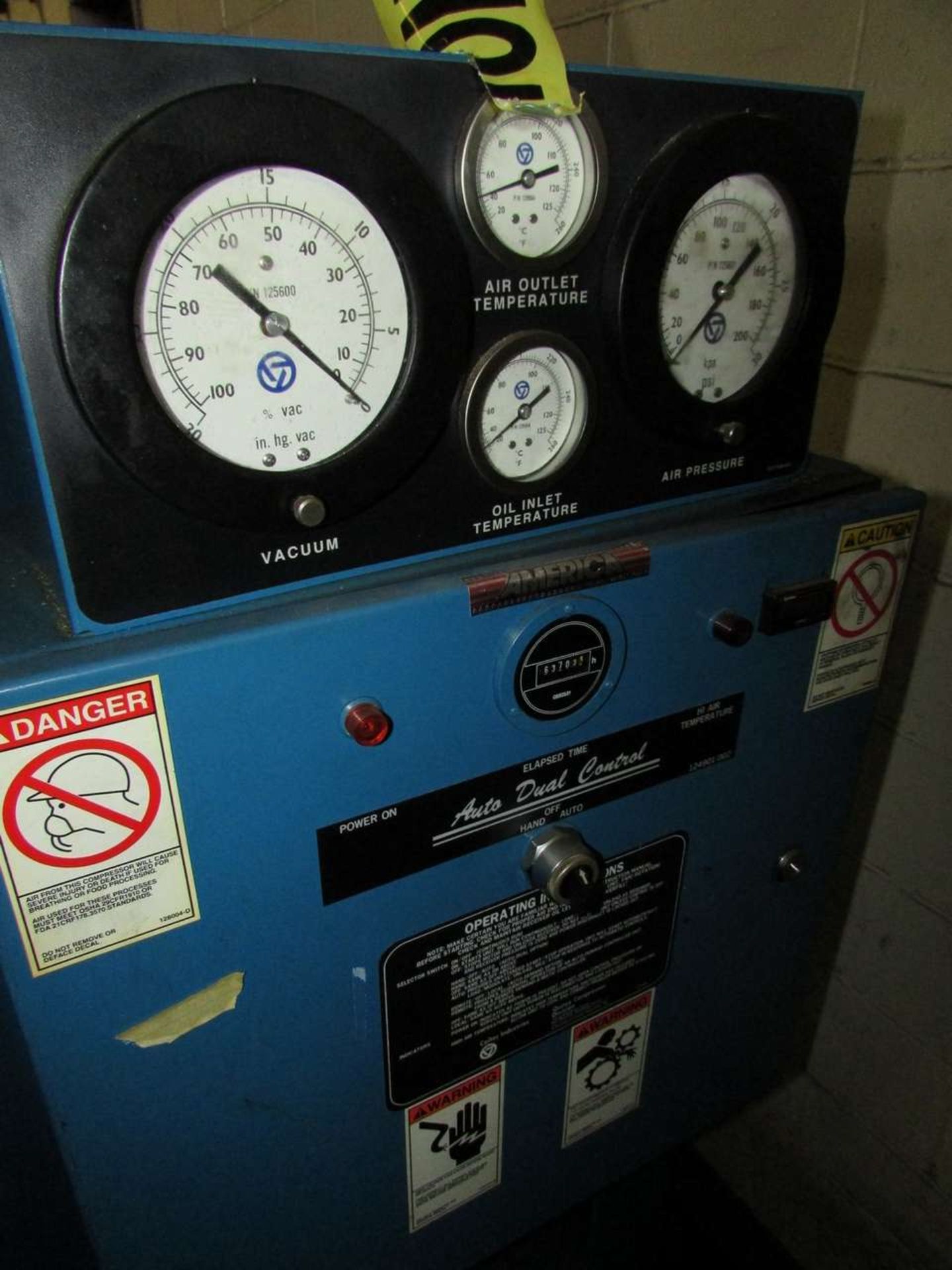 Quincy Compressor OSVIHANN3F 40HP Vacuum Pump - Image 3 of 3