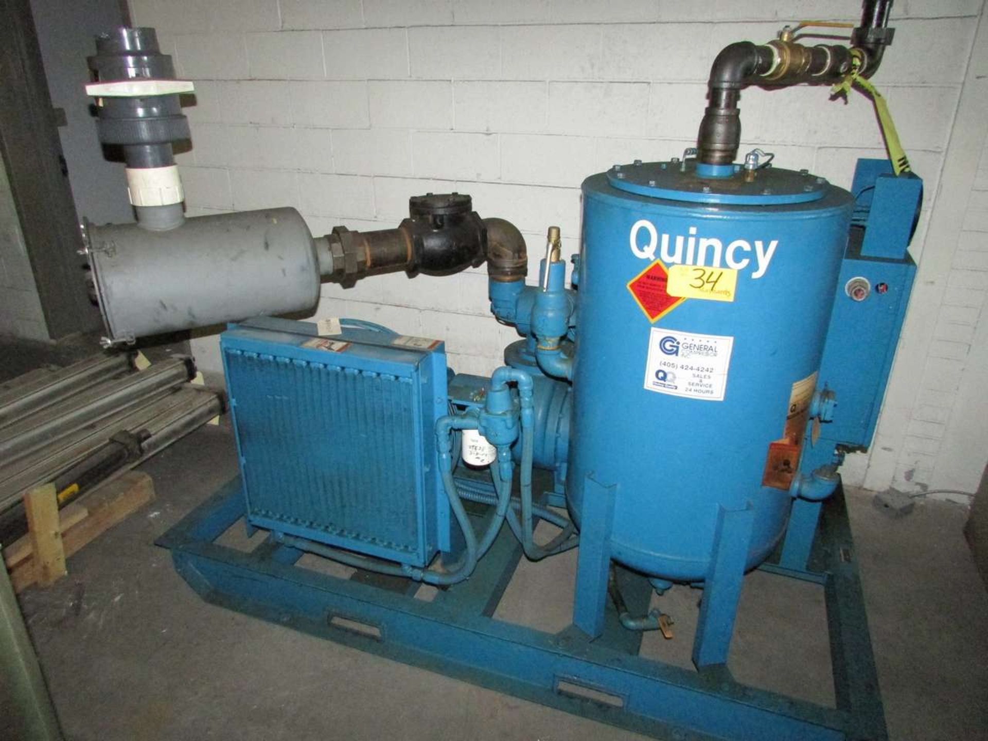 Quincy Compressor OSVIHANN3F 40HP Vacuum Pump