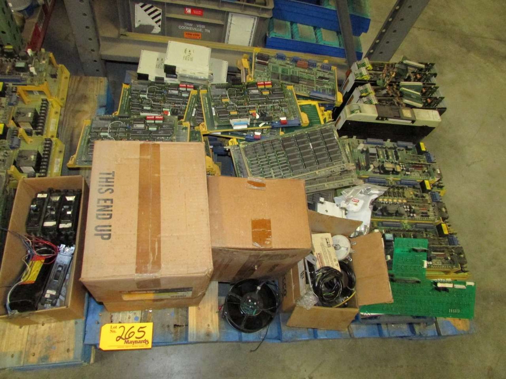 Pallet of Assorted Electrical Components