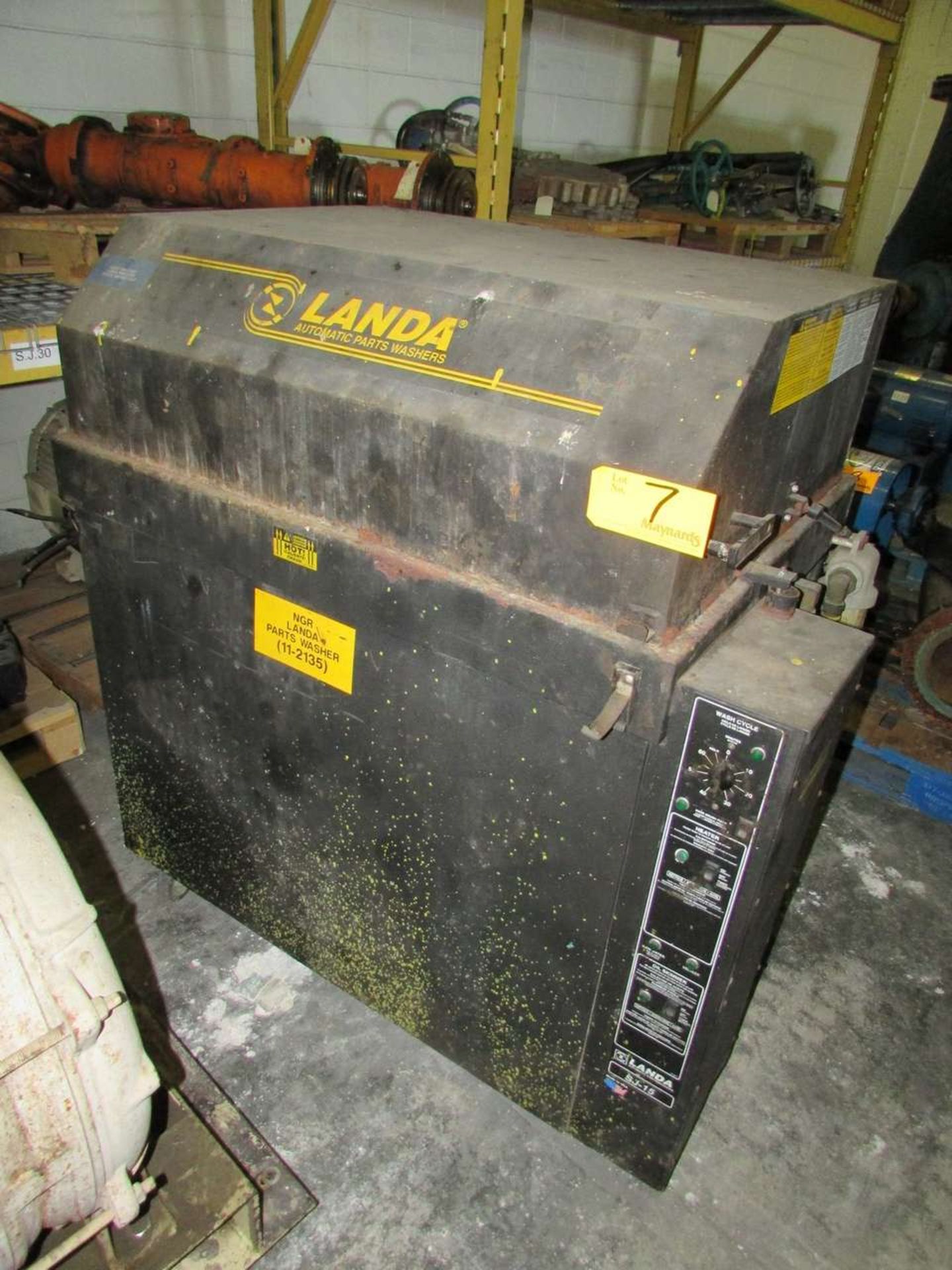 Landa SJ 15C Automatic Parts Washer