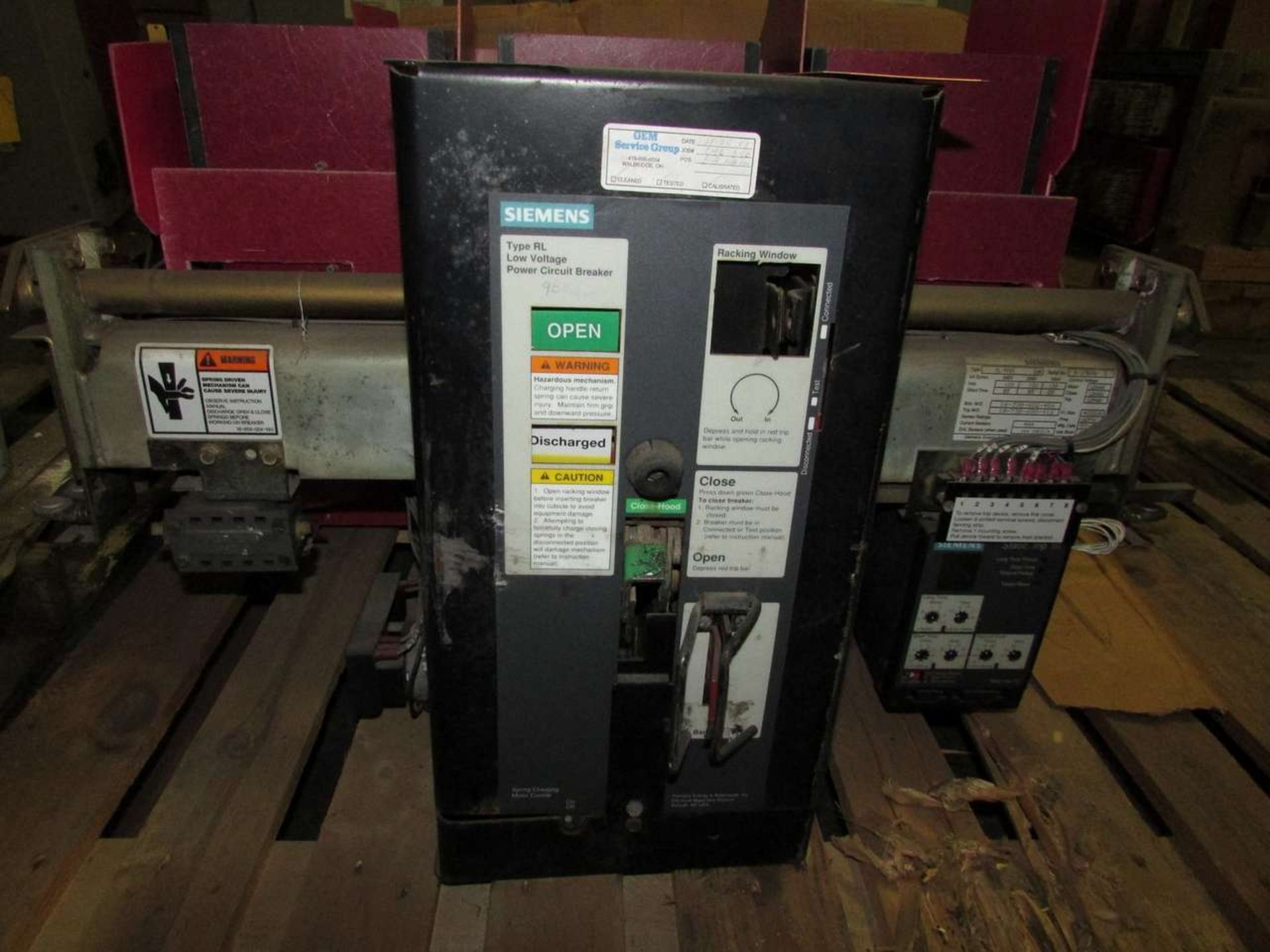 Siemens RL-4000LM (2) Low Voltage Circuit Breakers - Image 2 of 2