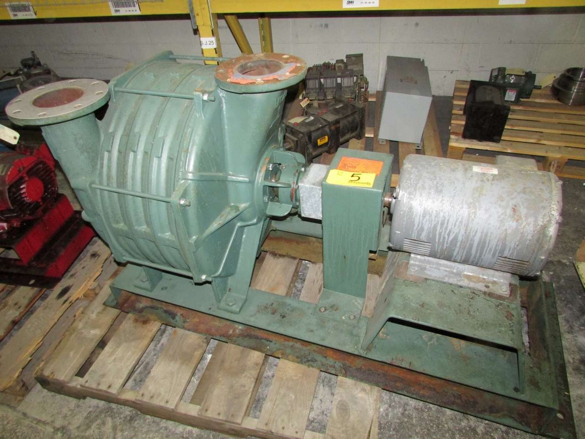 Lamson 514-0-4-AD 20HP Skid Mounted Blower