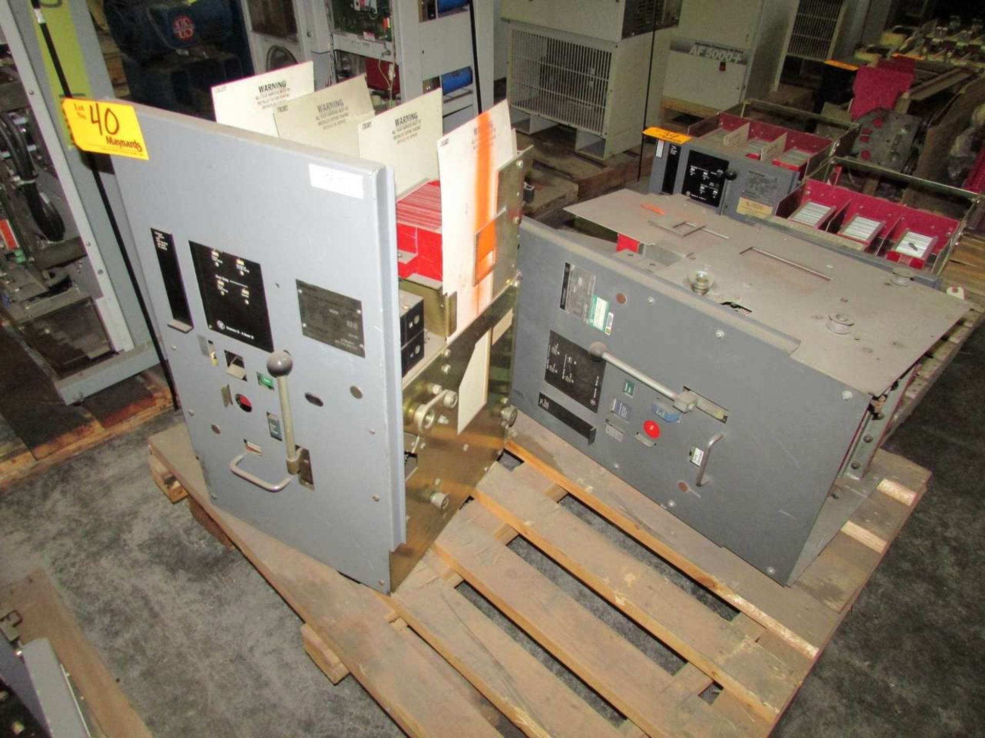 Westinghouse DS-632 (2) Low Voltage Circuit Breakers