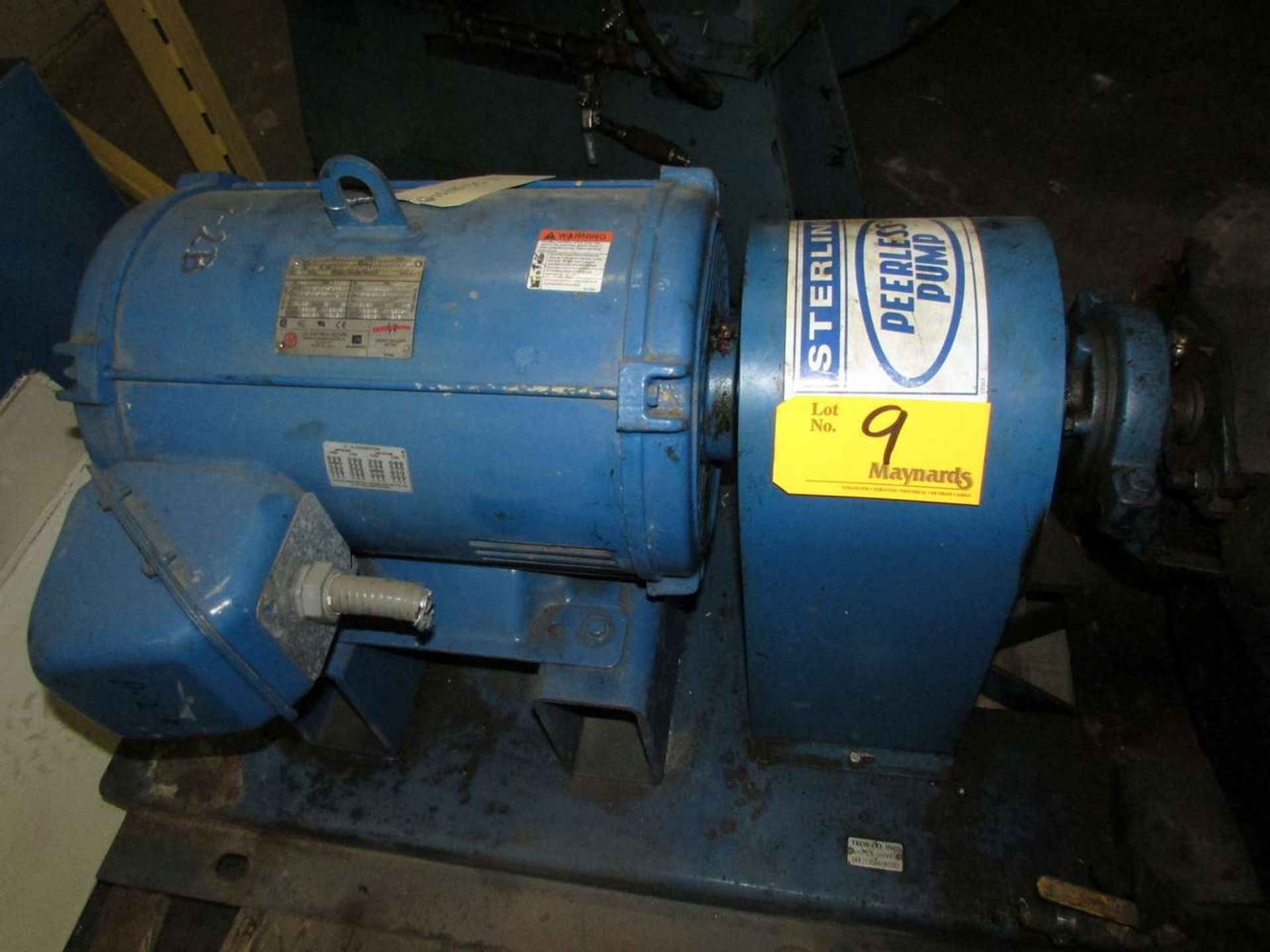 Sterling 06AE16V 20HP Skid Mounted Centrifugal Pump - Image 3 of 3