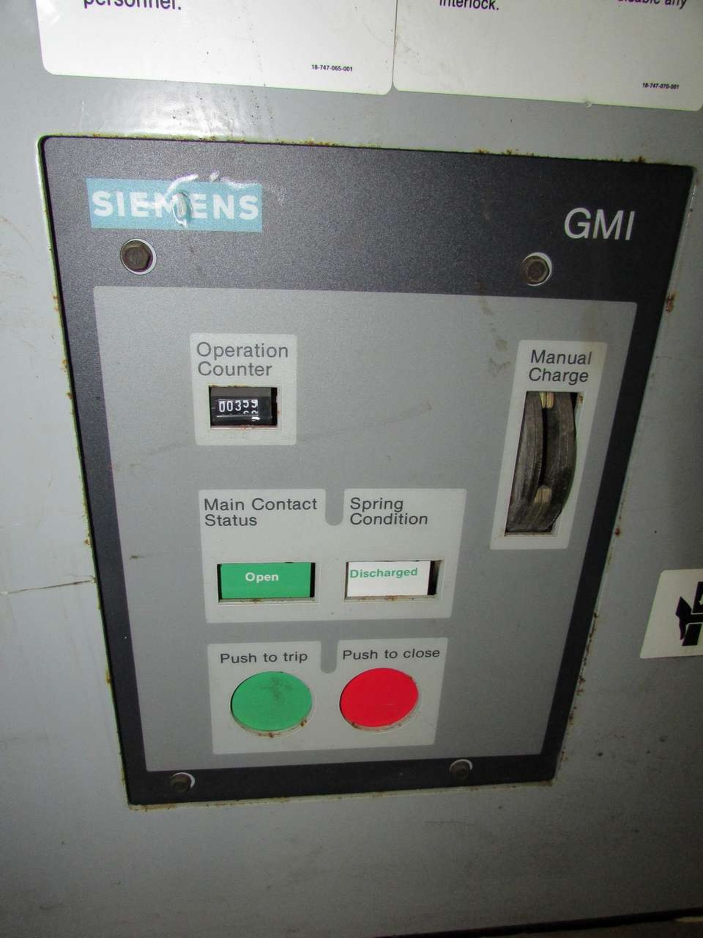 Siemens 5-GMI-250-1200-58 High Voltage Circuit Breaker - Image 2 of 2