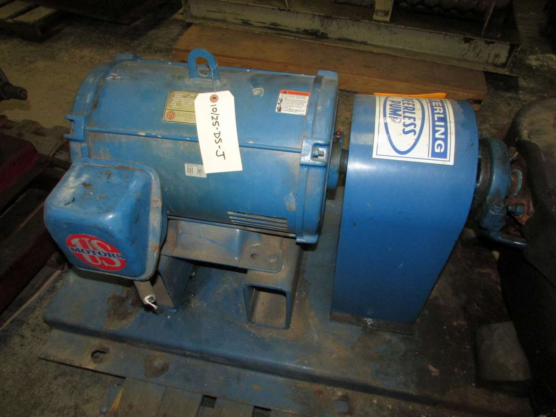 Sterling 6AE16V 20HP Skid Mounted Centrifugal Pump - Image 3 of 3