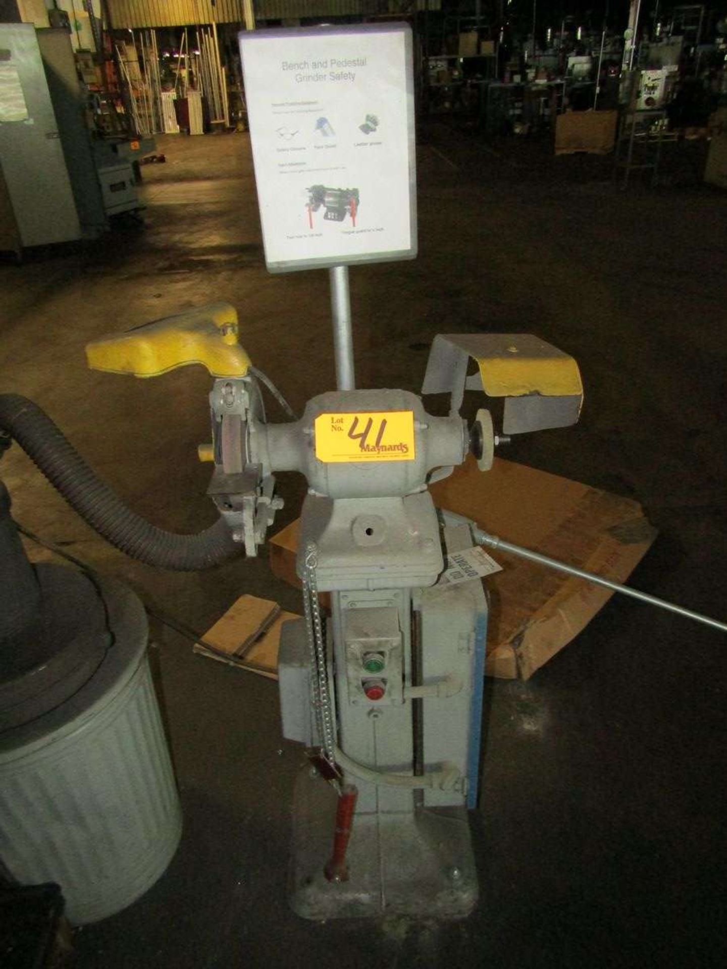 7" Double-End Pedestal Grinder