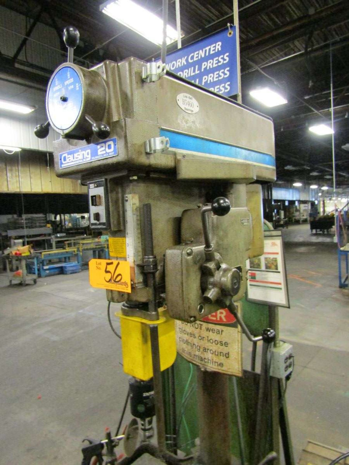 Clausing 2284 20" Drill Press - Image 2 of 3