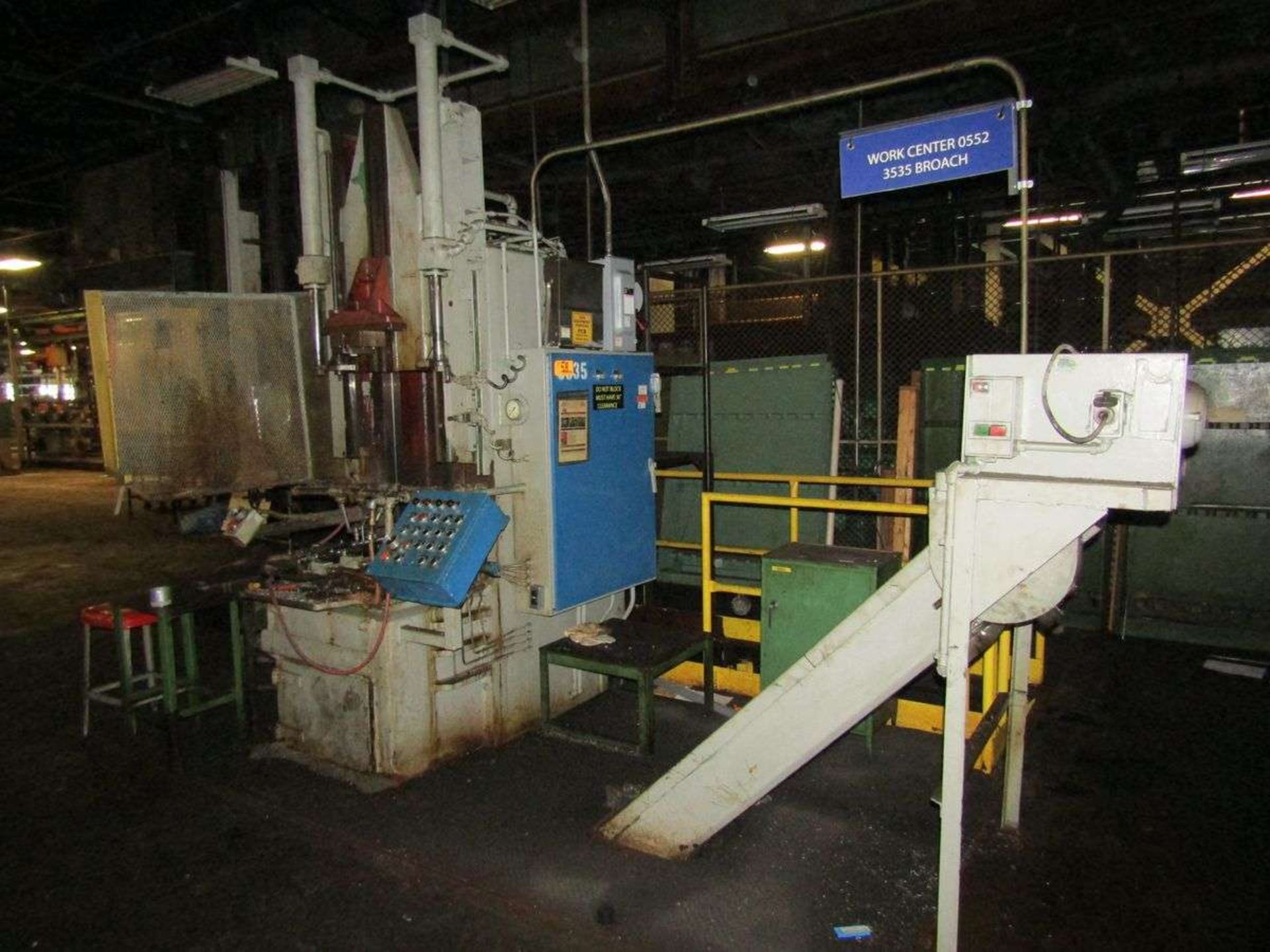 Oil Gear XP30-54 Vertical Broaching Machine - Image 8 of 8