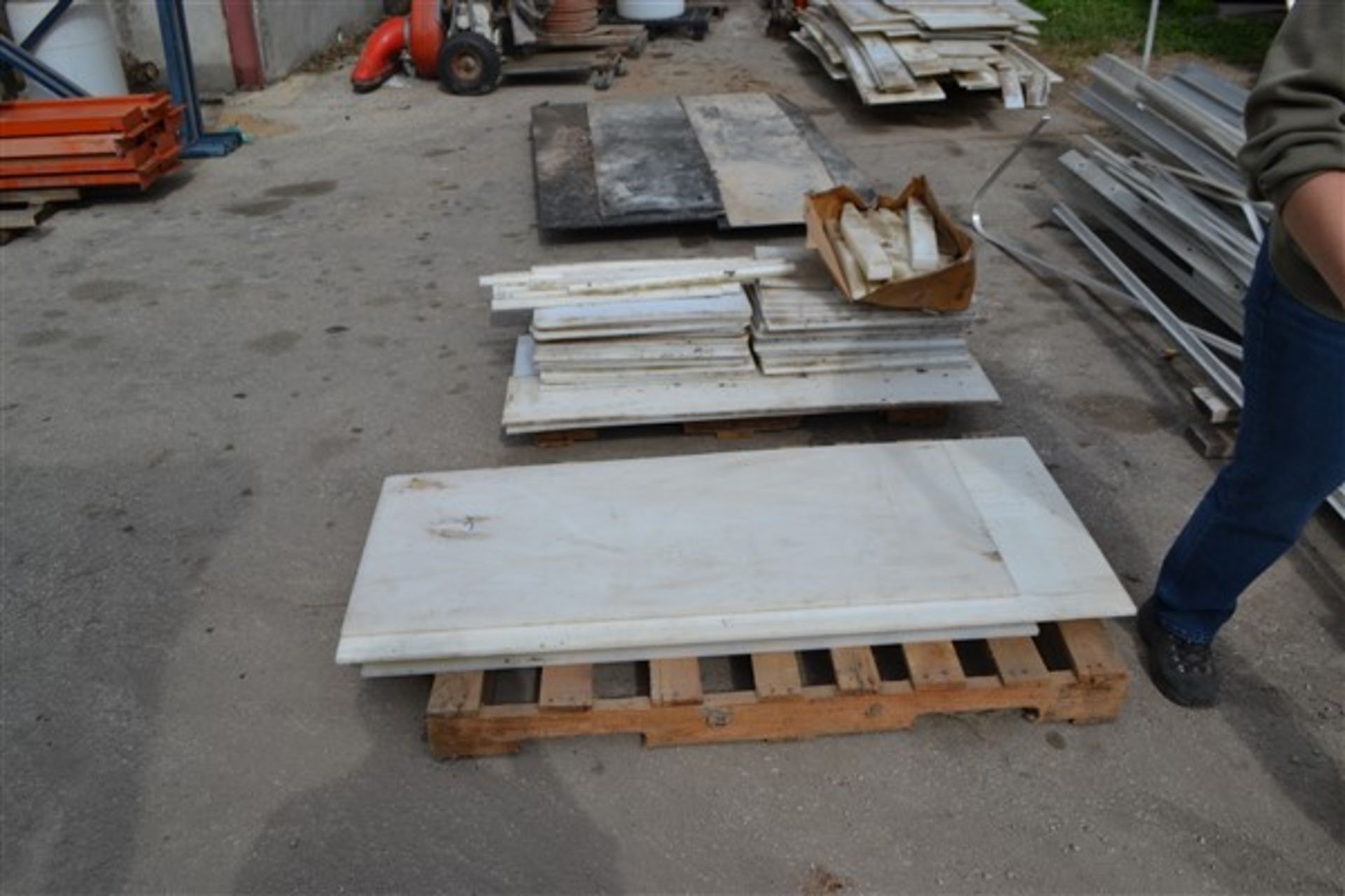 (4) Pallets ABS & Teflon Polycarbonate - Image 2 of 3