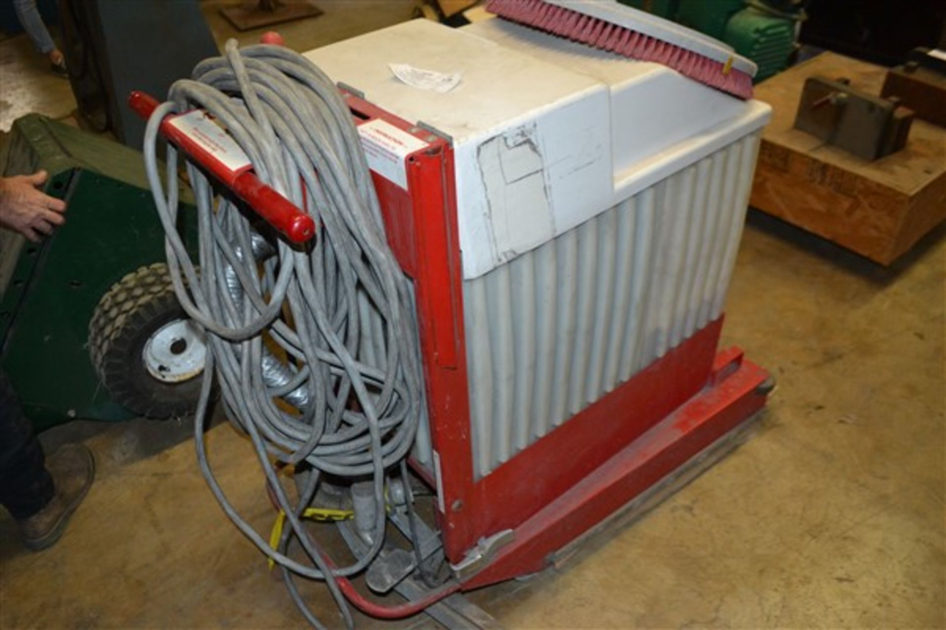 Industrial Floor Scrubber