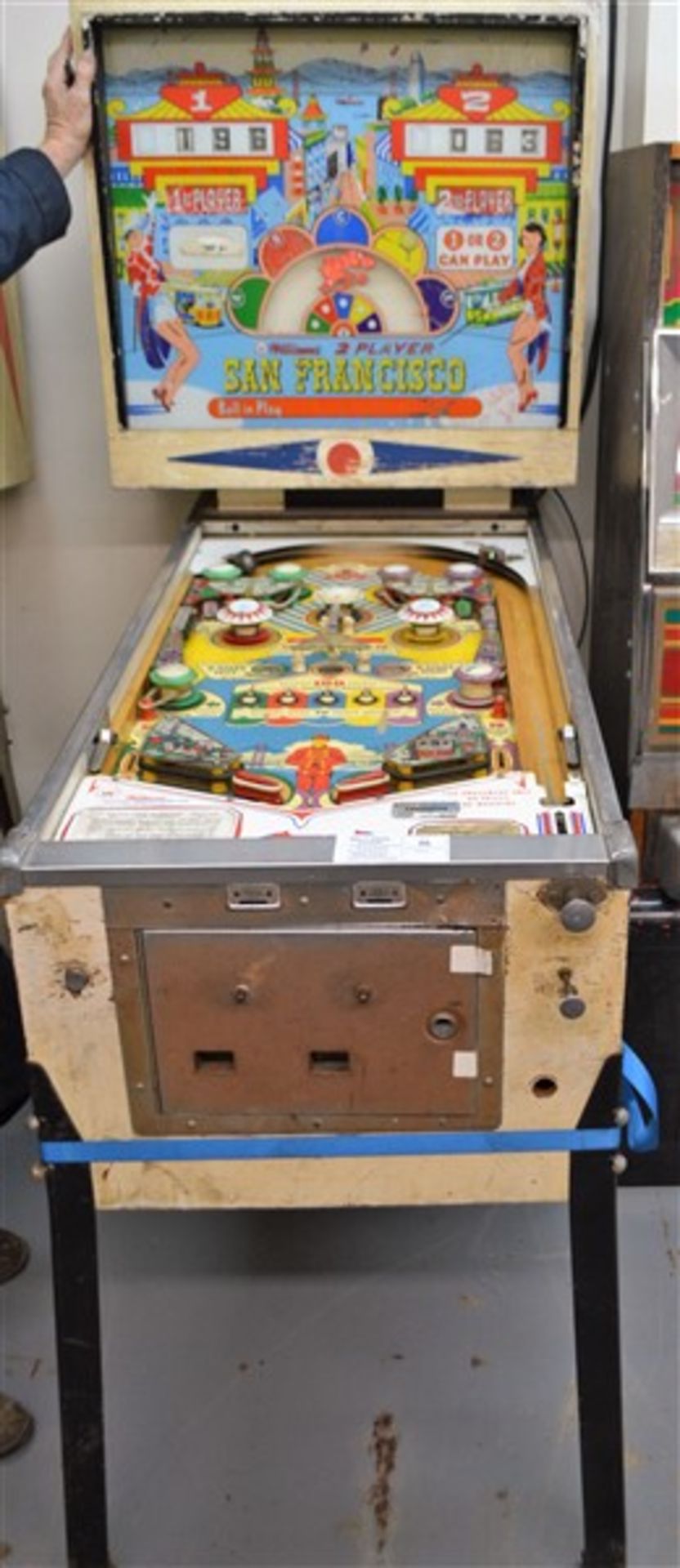 Williams San Francisco Pinball Machine