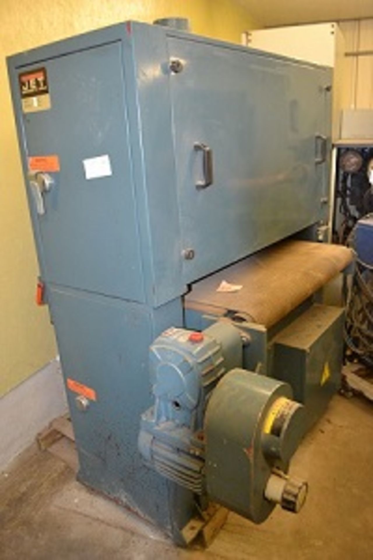 Wide Belt Sander Model# JWB 7084 w/Dust Collector, &