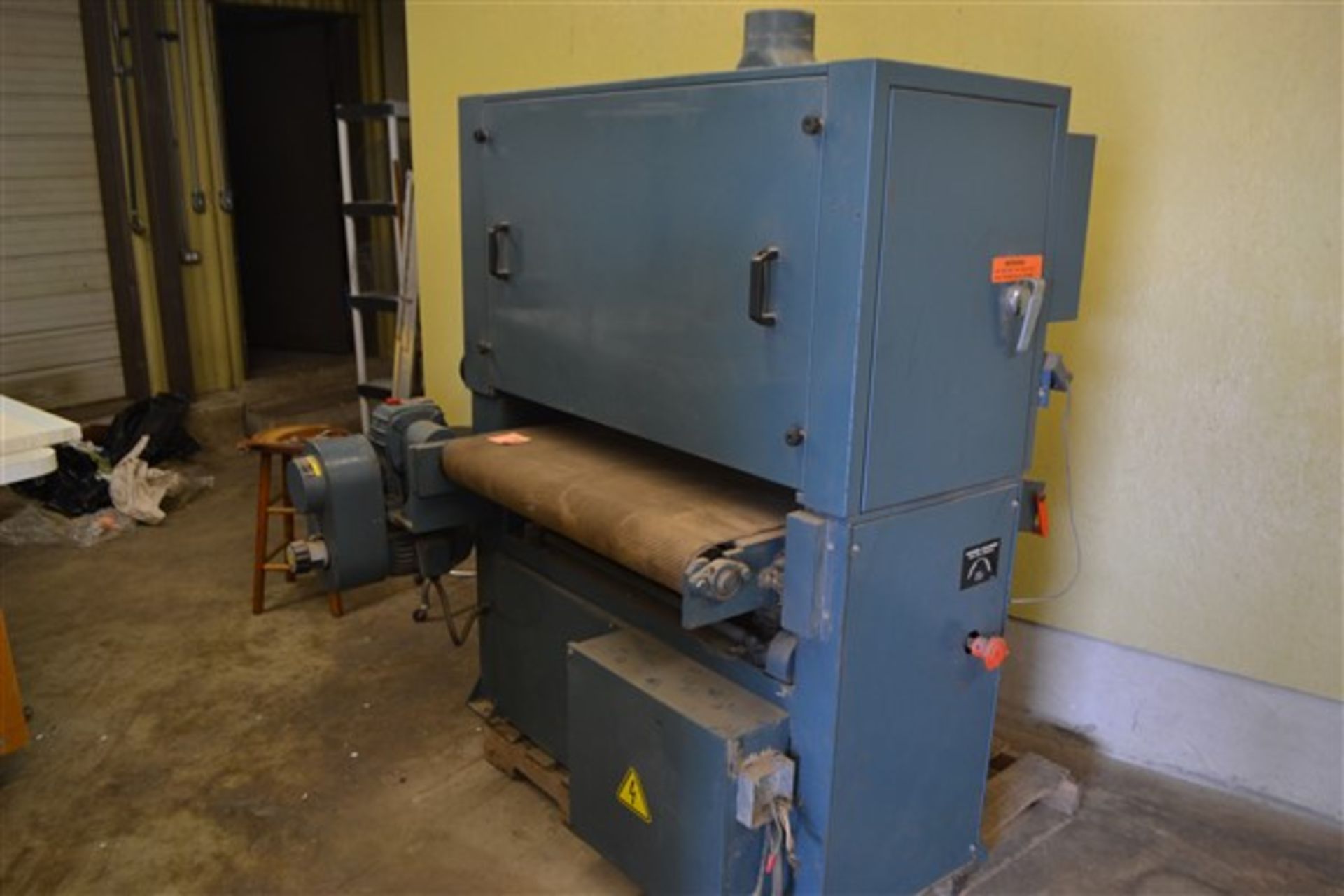 Wide Belt Sander Model# JWB 7084 w/Dust Collector, & - Image 3 of 12