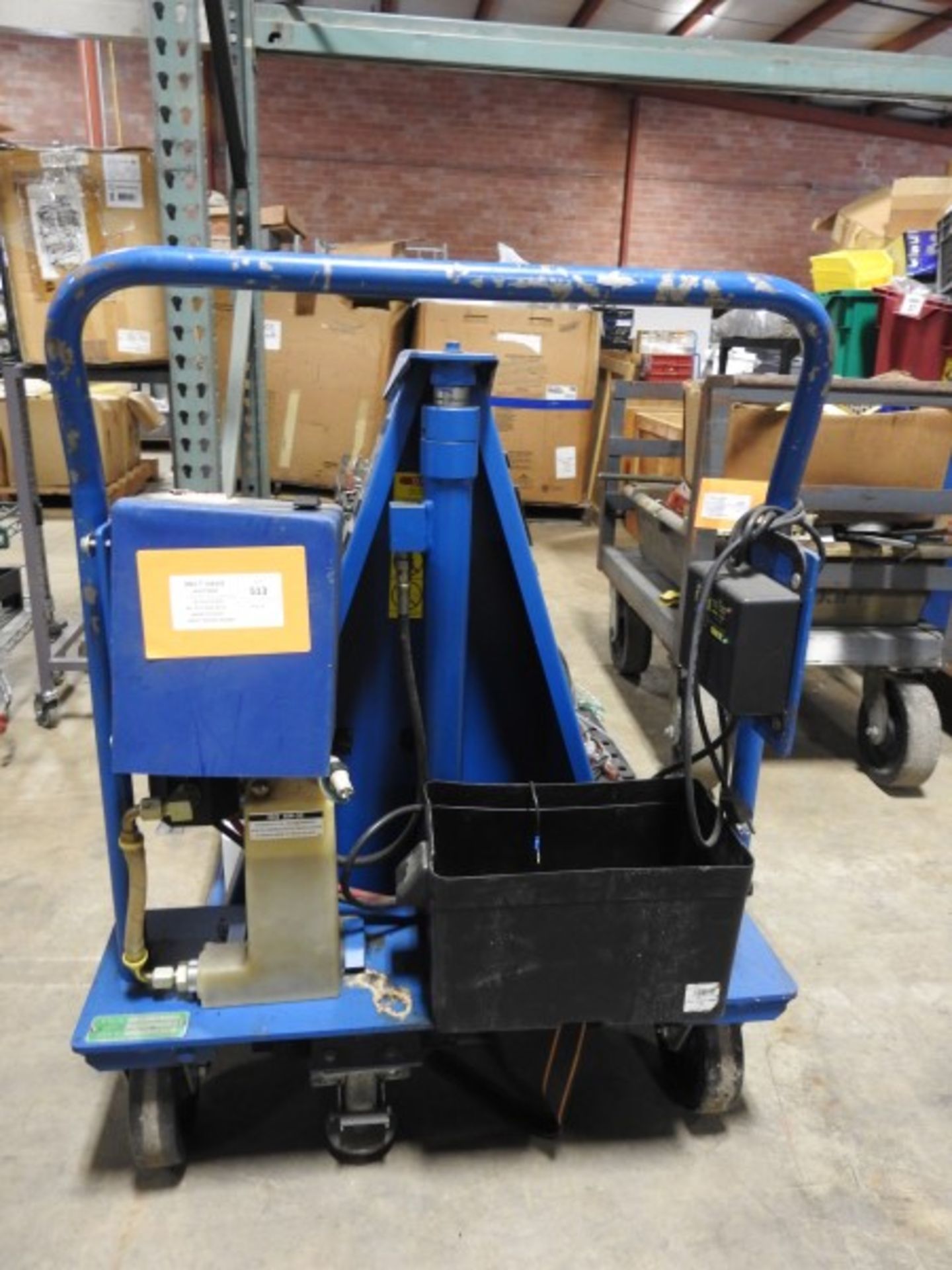 PALLET JACK AND CONTENTS - Image 4 of 9