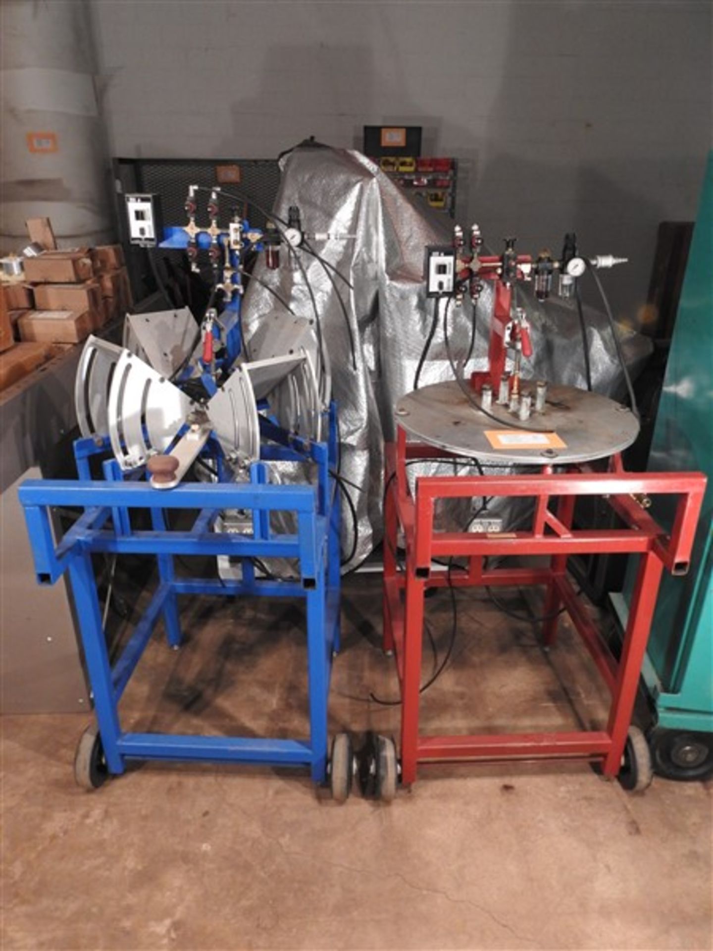 2 FURNAS PNEUMATIC TOOLING STATIONS