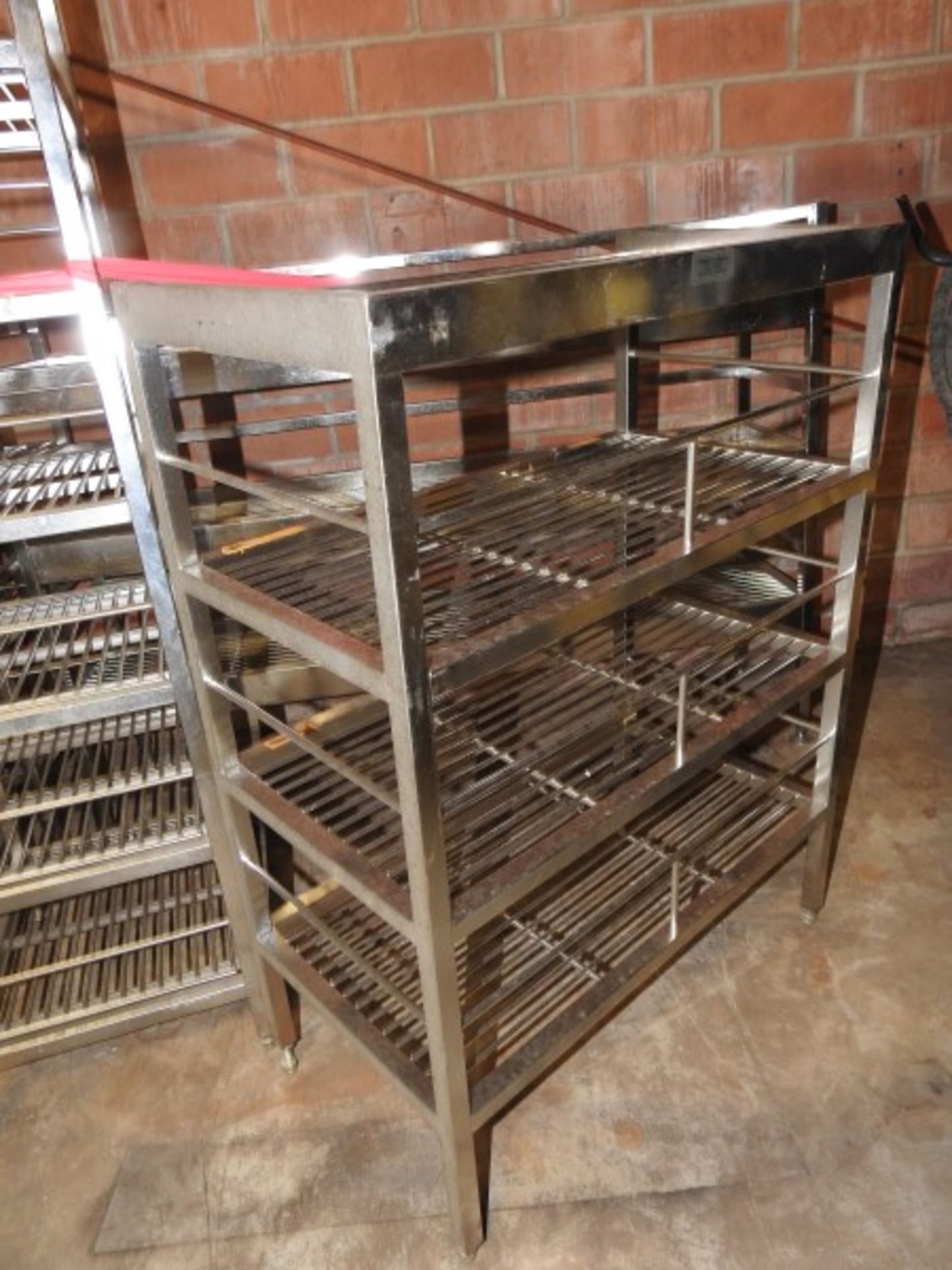 8PC STAINLESS HEAVY DUTY SHELVING - Image 5 of 6