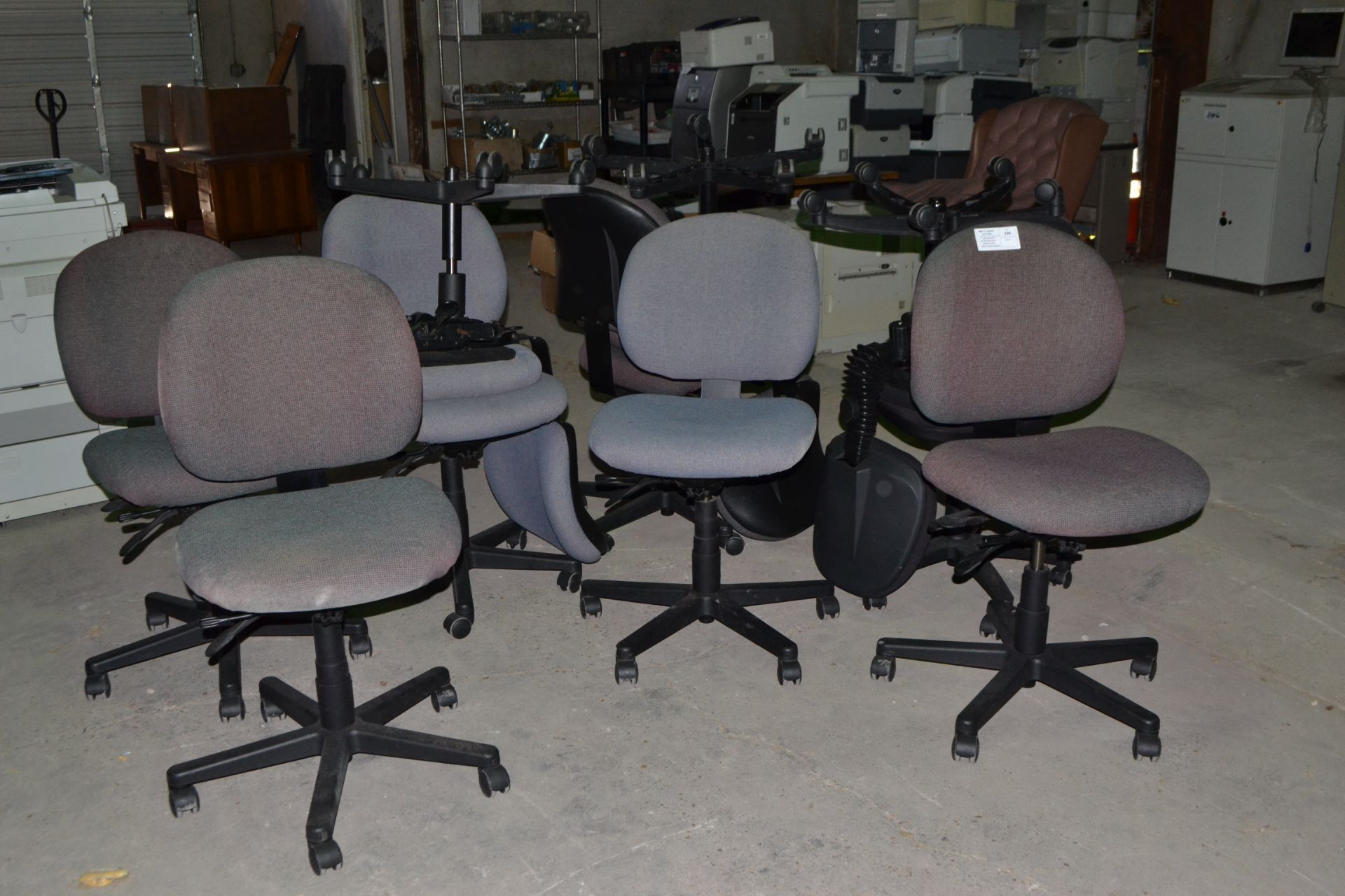(10) Rolling Office chairs