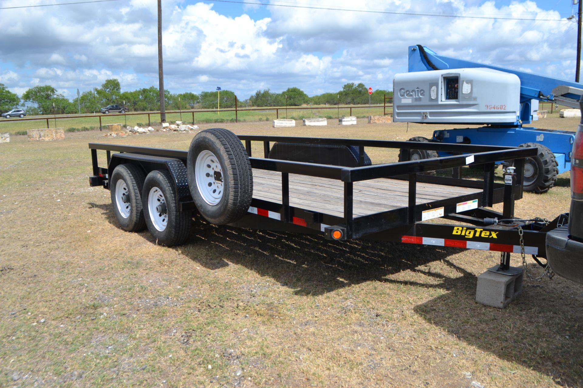 2015 16' Big Tex Flat Bed Trailer