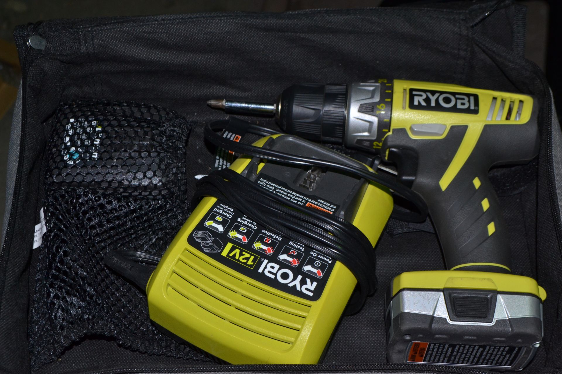 Husky 38 Piece Tool Set & 12v Ryobi - Image 2 of 2