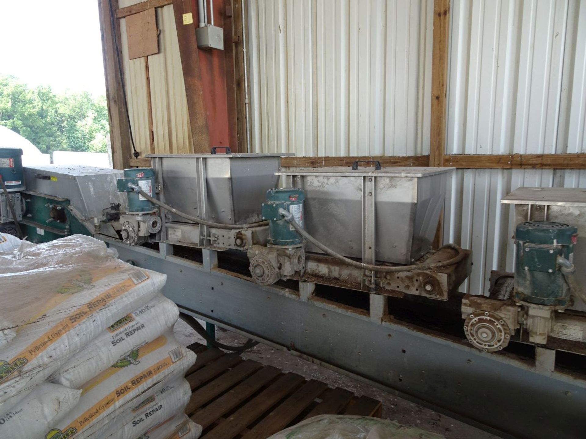 BOULDIN & LAWSON 16008 HOPPER, INCLUDES (1) CONVEYOR LINE BY BALDWIN AND LAWSON, MODEL MIXCV, - Image 5 of 11