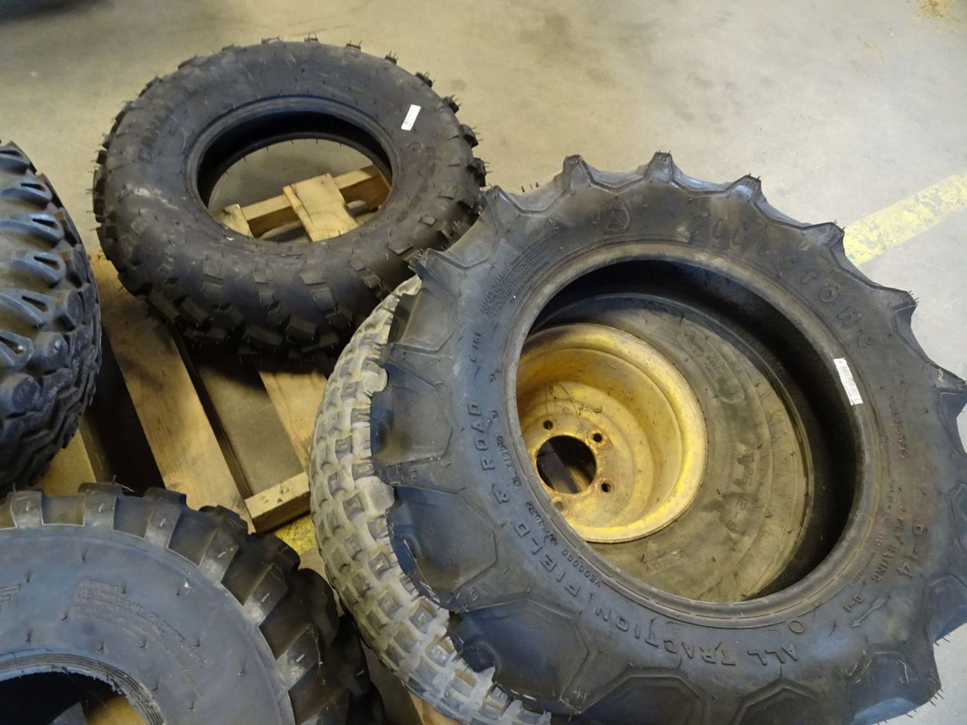 (6) ASSORTED TIRES, SOME WITH RIMS (LOCATION: SHOP) - Image 4 of 4