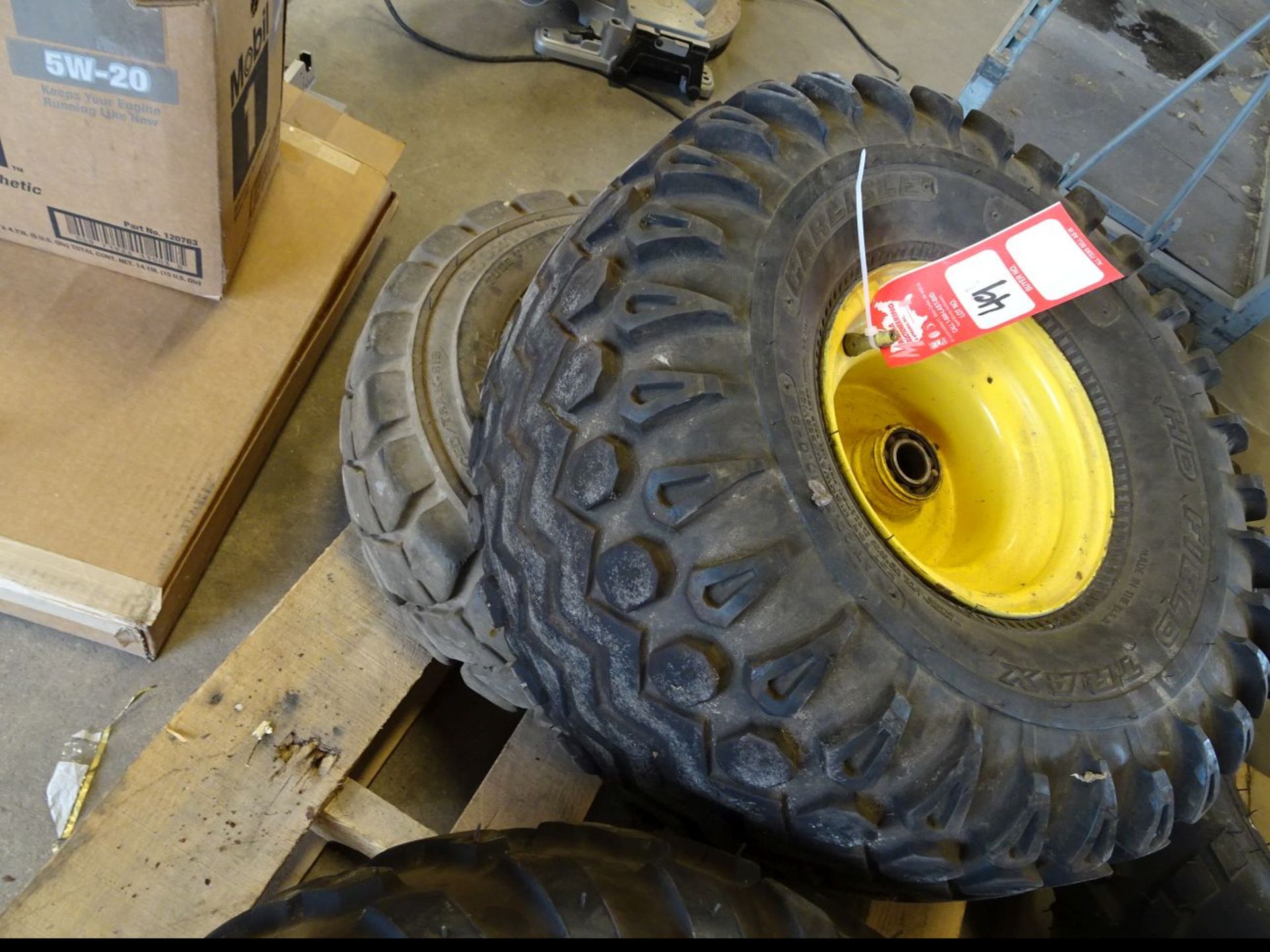 (6) ASSORTED TIRES, SOME WITH RIMS (LOCATION: SHOP) - Image 3 of 4