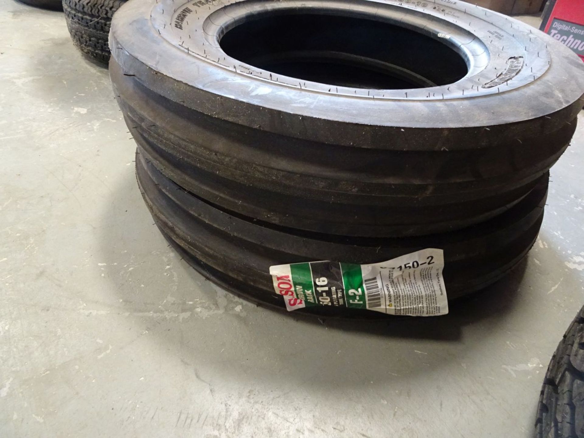 (2) NEW SAMSON HARROW TRACK TIRES, SIZE 6.50/16 (LOCATION: SHOP) - Image 2 of 8