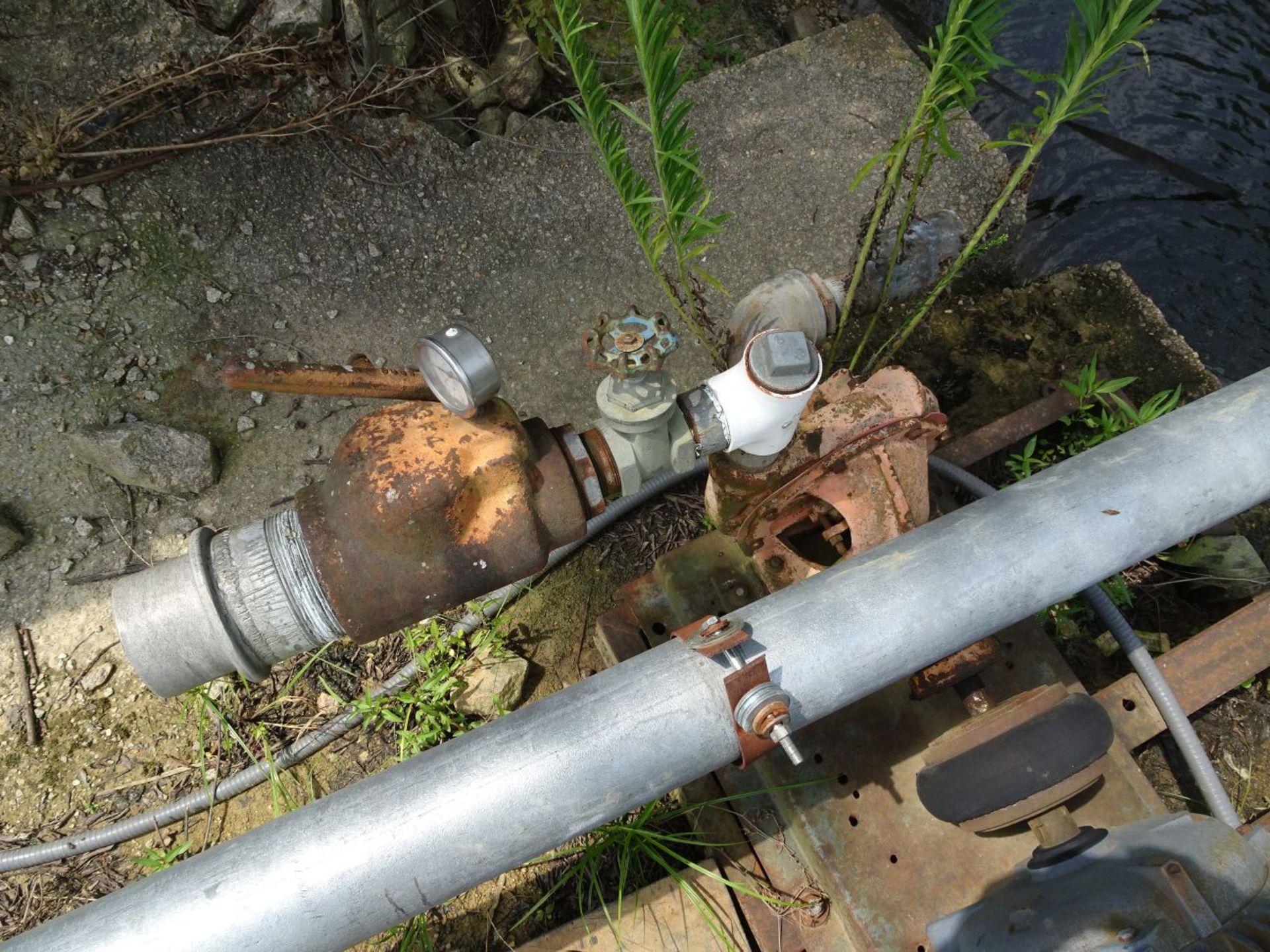 (2) IRRIGATION PUMPS, 460 VOLT 3 PHASE ELECTRIC MOTOR, HAS CORNELL 6H125-4 PUMP, 8'' INLET, 10'' - Image 3 of 10