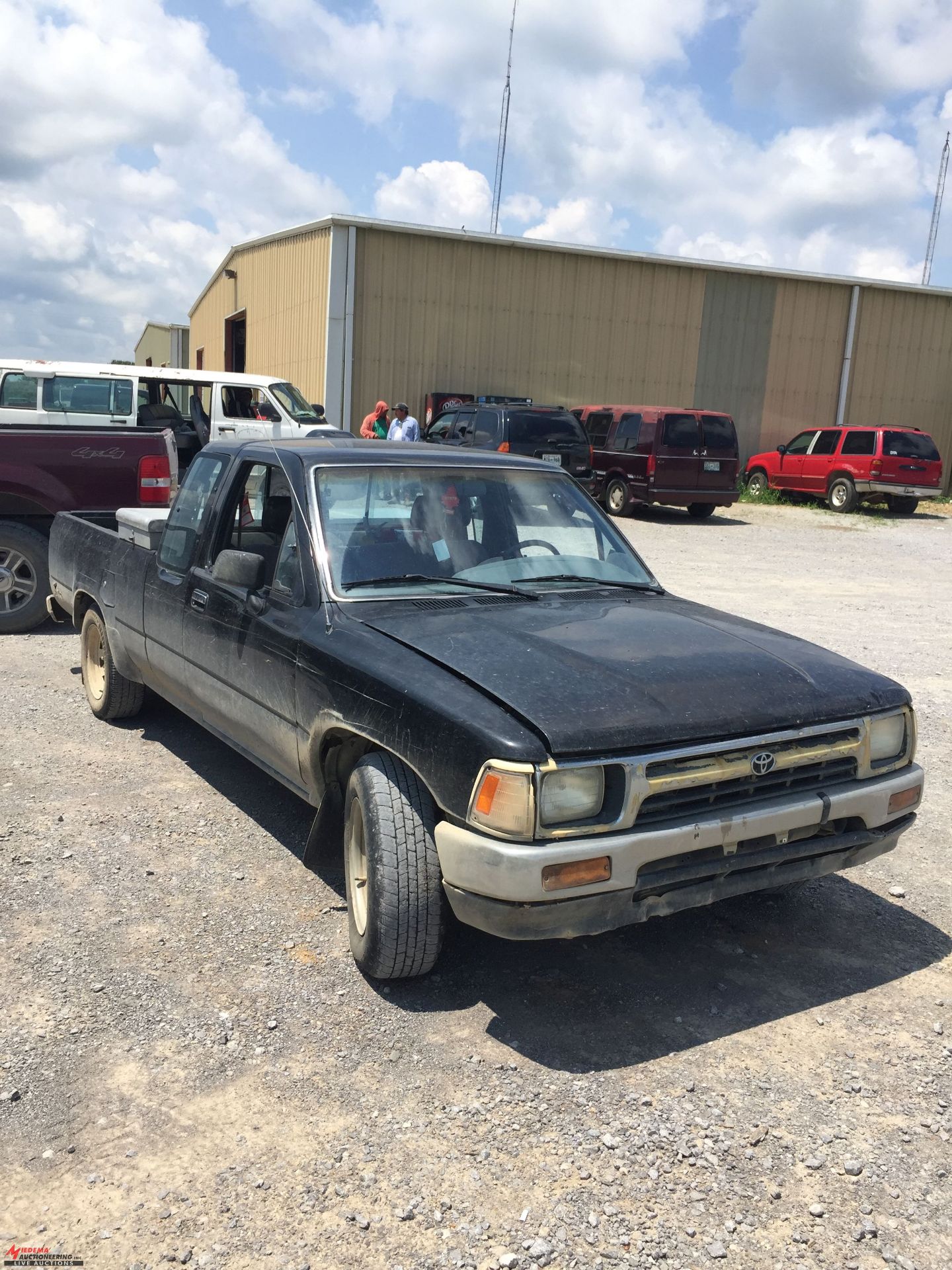 1994 TOYOTA EXTENDED CAB PICKUP TRUCK, LONG BOX, 4-CYLINDER GAS ENGINE, AUTOMATIC TRANS, ASSORTED - Image 2 of 6