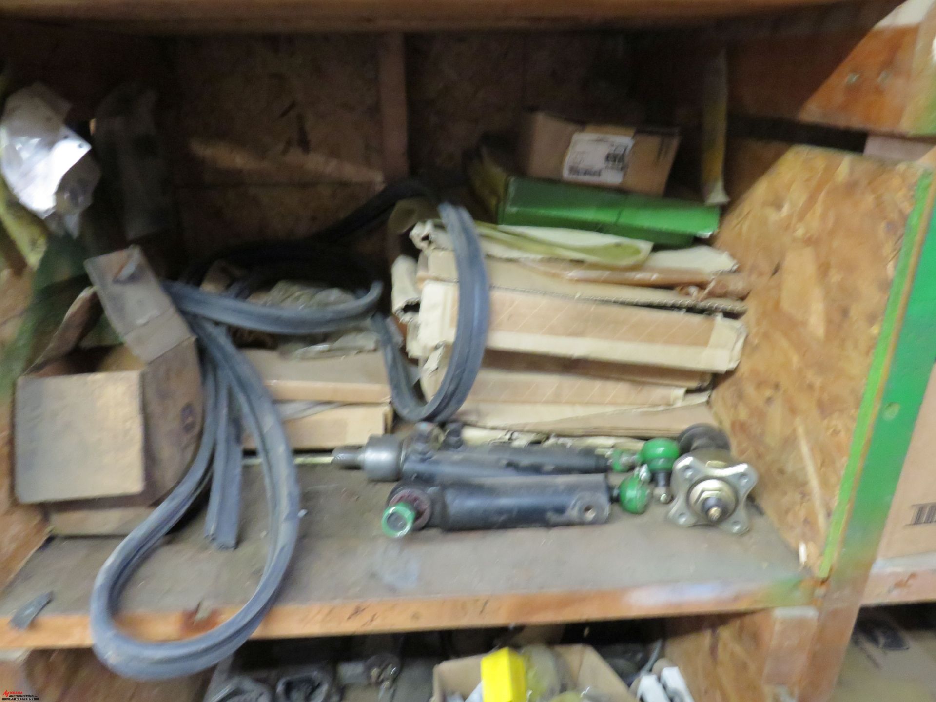 ASSORTED JOHN DEERE PARTS, TO INCLUDE CLUTCHES, CYLINDER HEAD, ALTERNATORS, AND MORE - Image 6 of 7