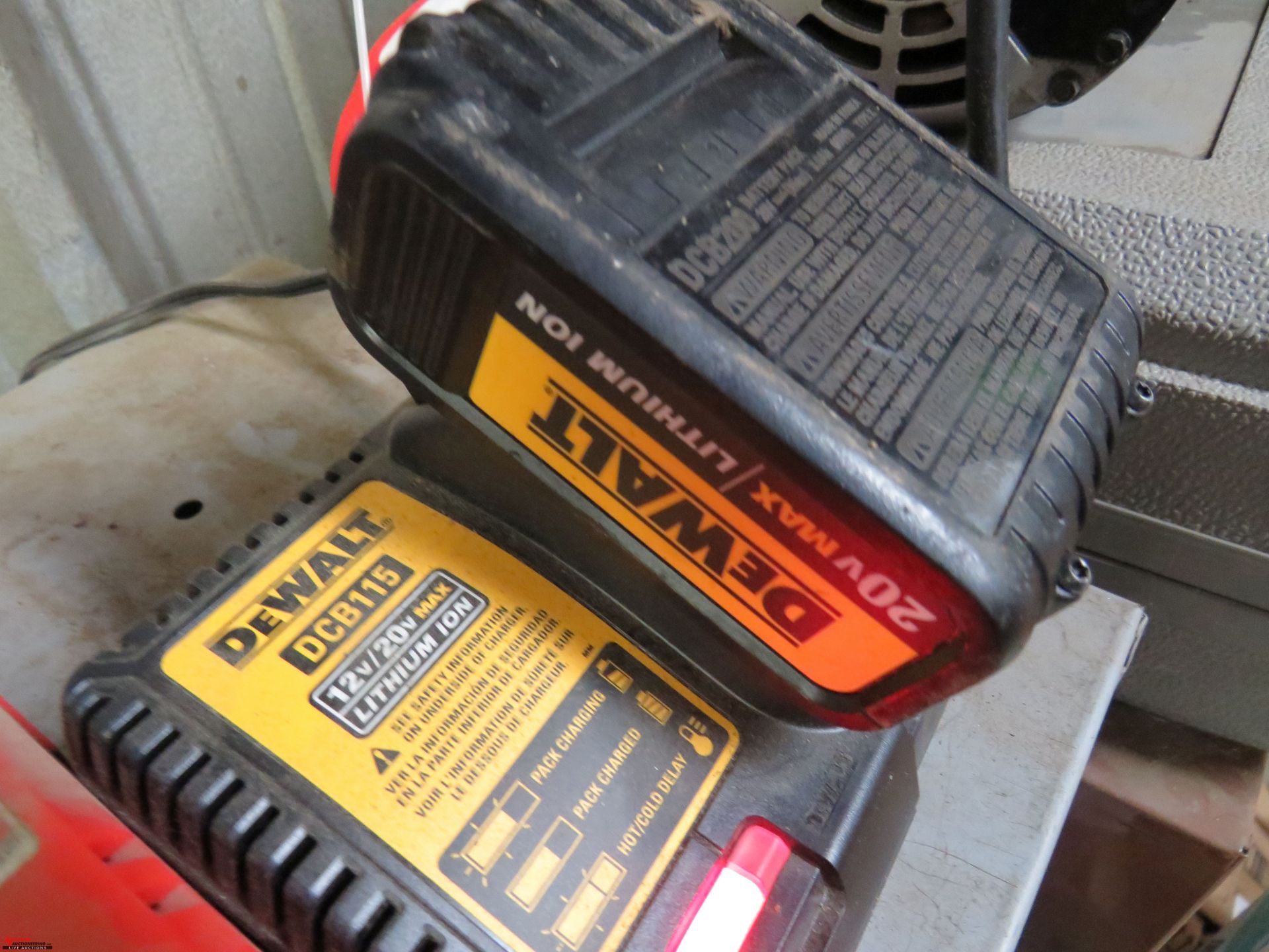 DEWALT CORDLESS IMPACT, 20v, WITH BATTERY, CHARGER - Image 4 of 4