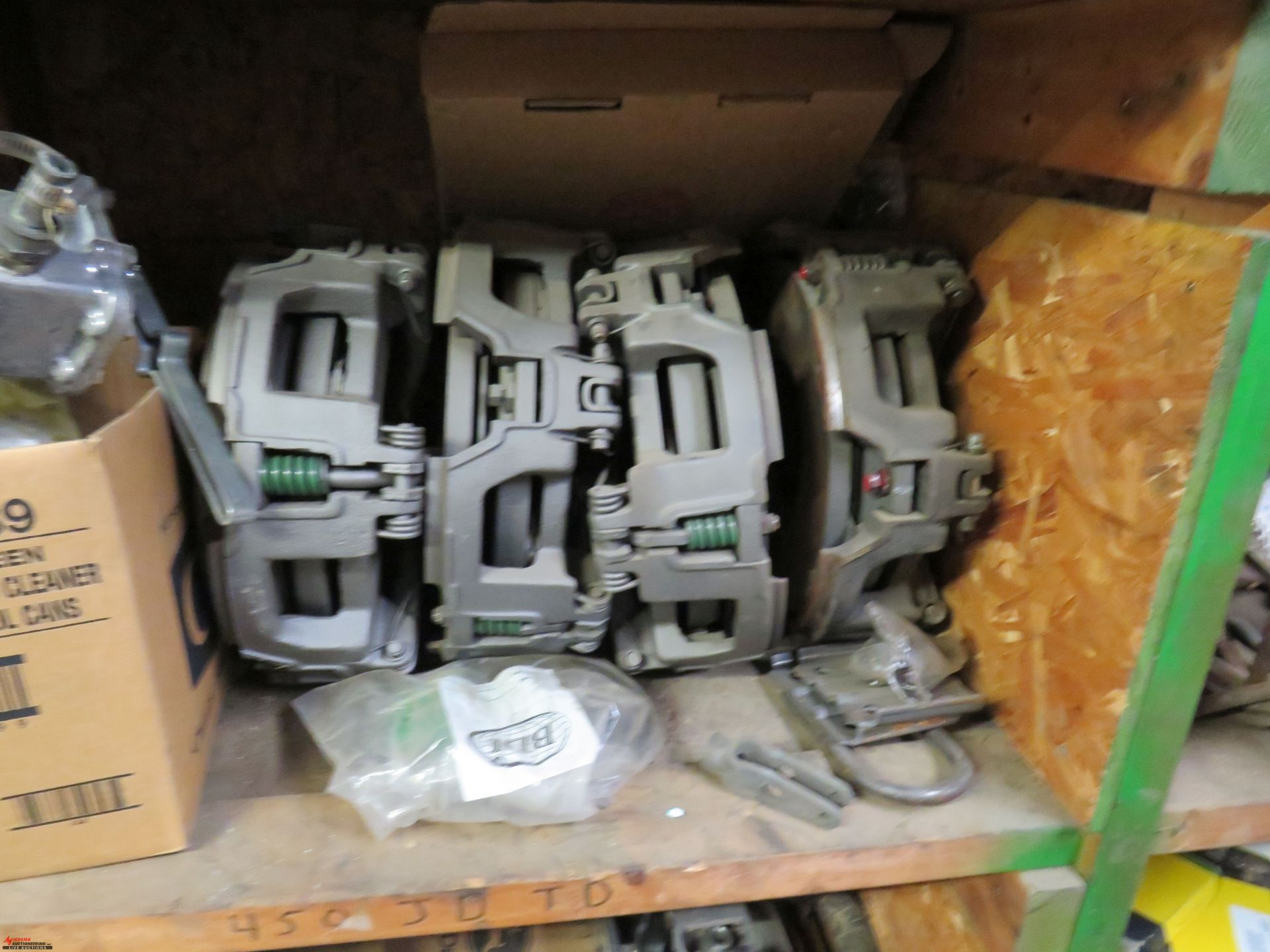 ASSORTED JOHN DEERE PARTS, TO INCLUDE CLUTCHES, CYLINDER HEAD, ALTERNATORS, AND MORE - Image 2 of 7