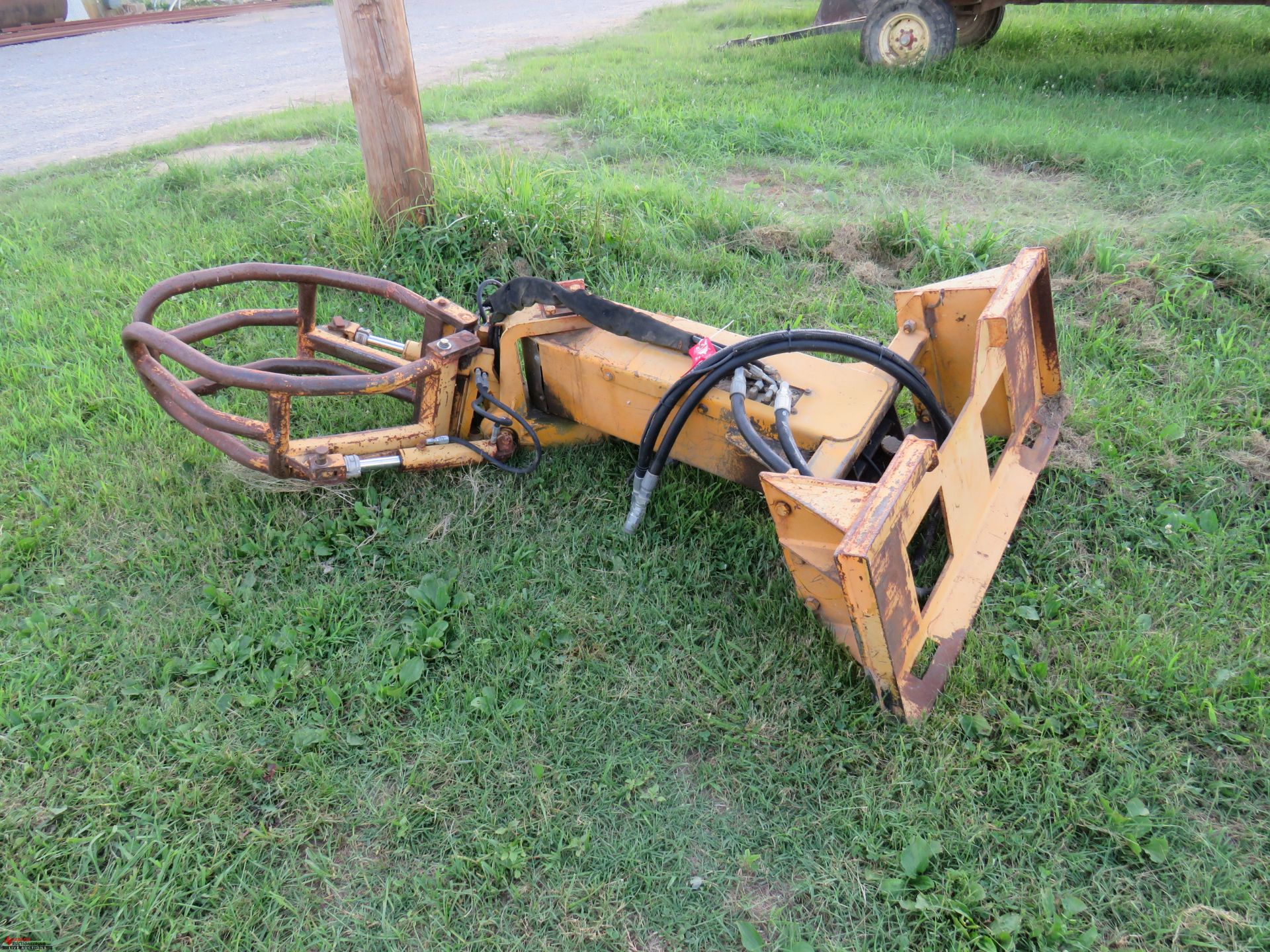 SKID STEER ATTACHMENT, HYDRAULIC TREE MOVER, UNKNOWN MAKE