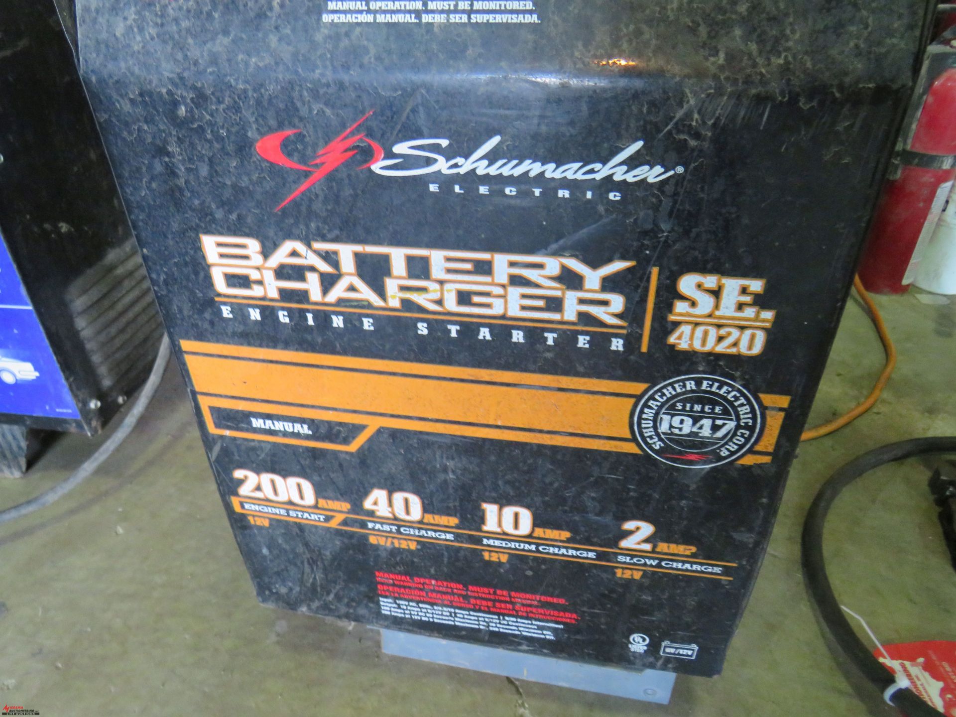 SCHUMACHER SE4020 BATTERY CHARGER - Image 2 of 4