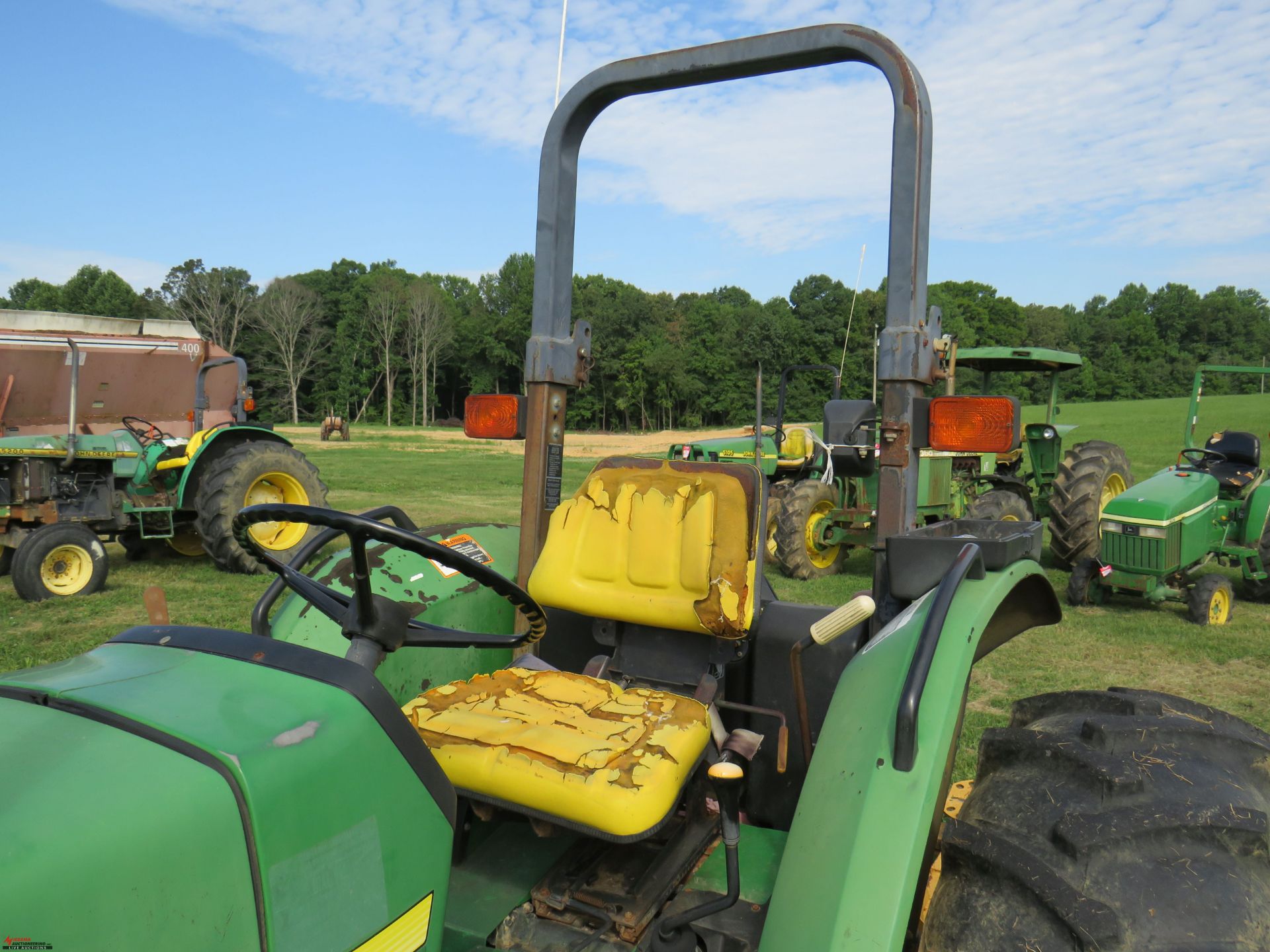 1999 JOHN DEERE 5210 TRACTOR, 3PT, PTO, 16.9-24 REAR TIRES, HOURS NOT AVAILABLE ON THIS UNIT, S/N - Image 7 of 7