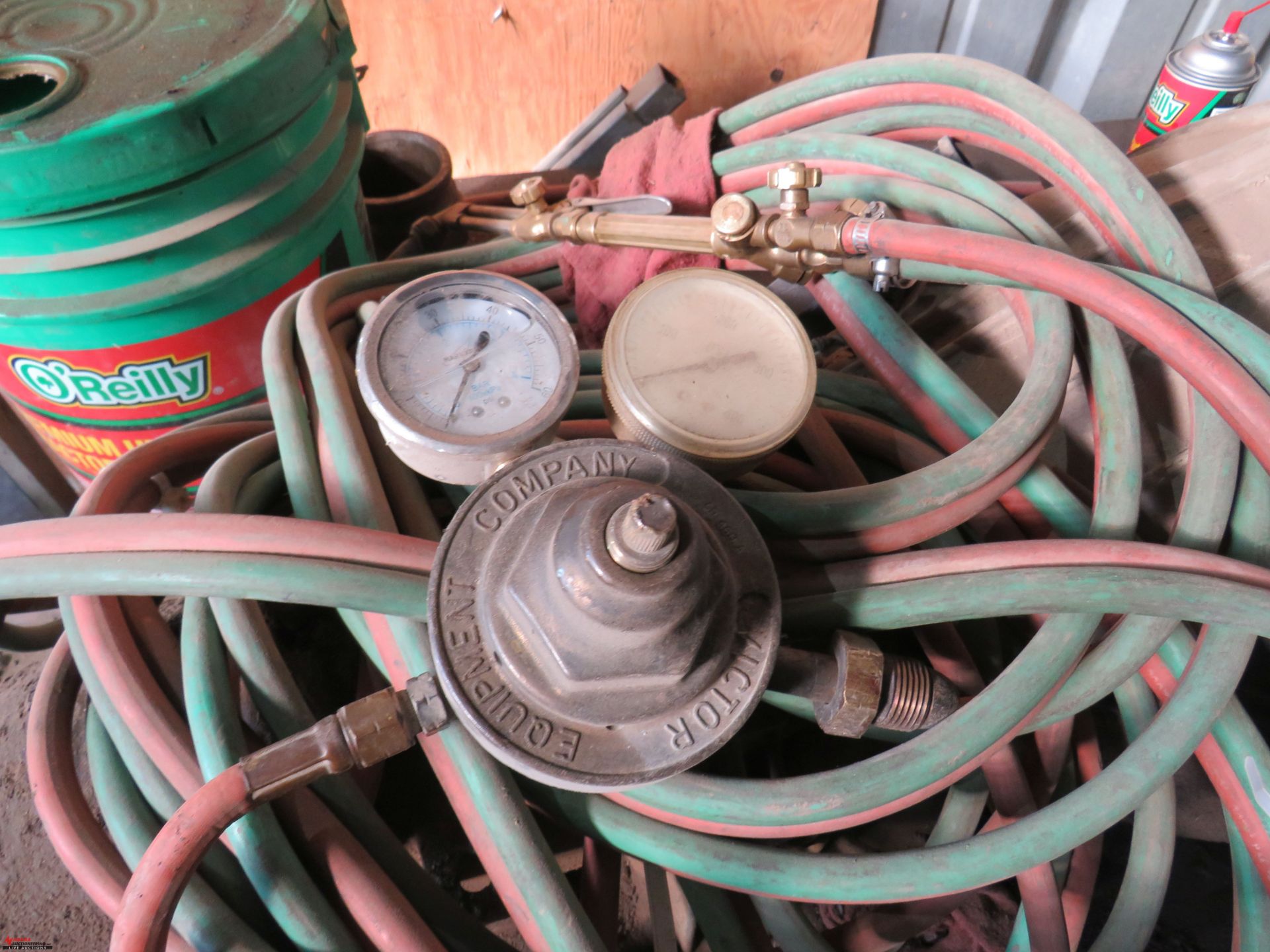 TORCH HOSE, TORCH HEAD, TORCH GAUGES - Image 3 of 3