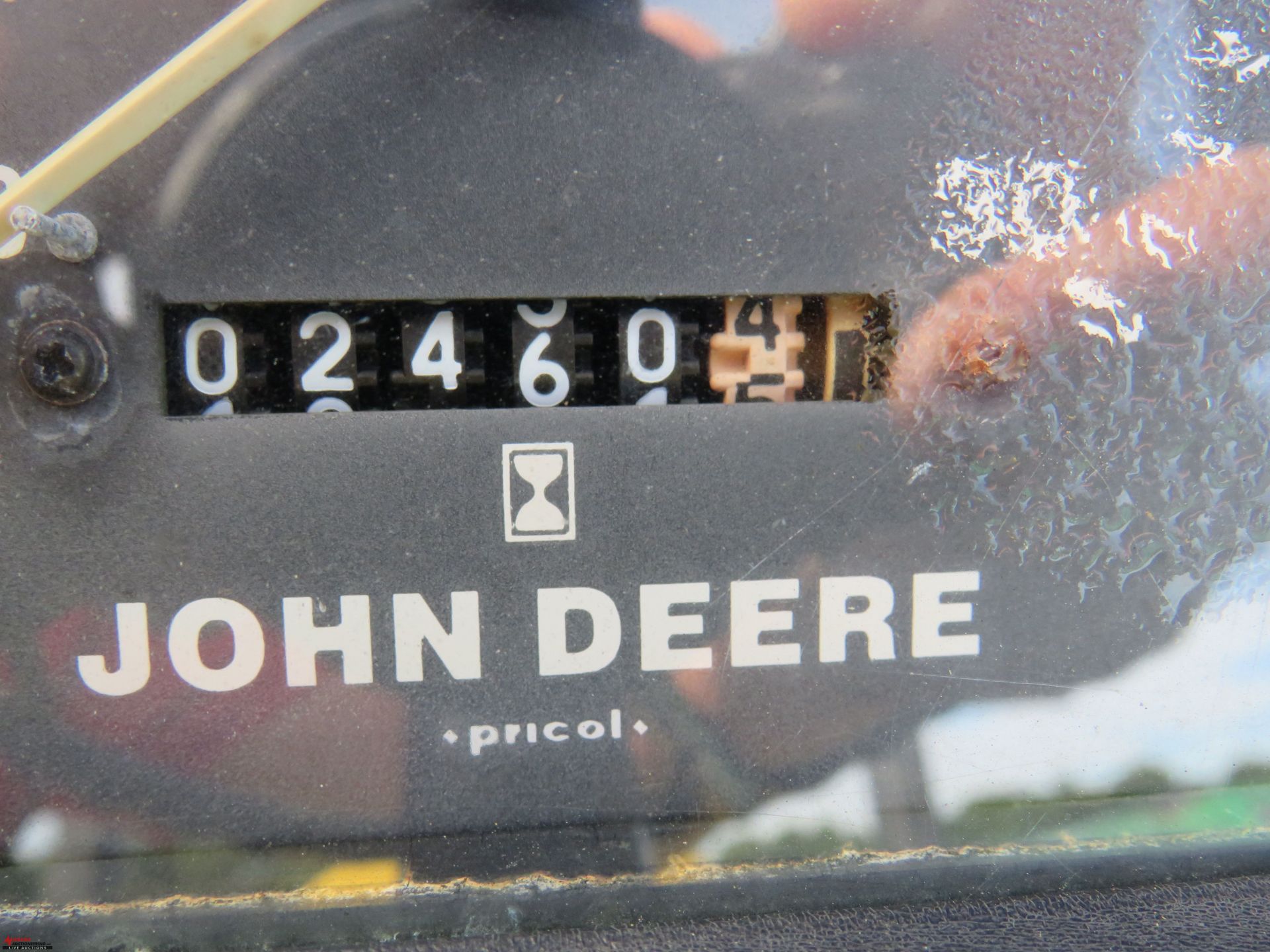 2007 JOHN DEERE 5103 TRACTOR, 3PT, NO TOP LINK, HAS PTO, 13.6-28 REAR TIRES, 2460 HOURS SHOWING ( - Image 8 of 8
